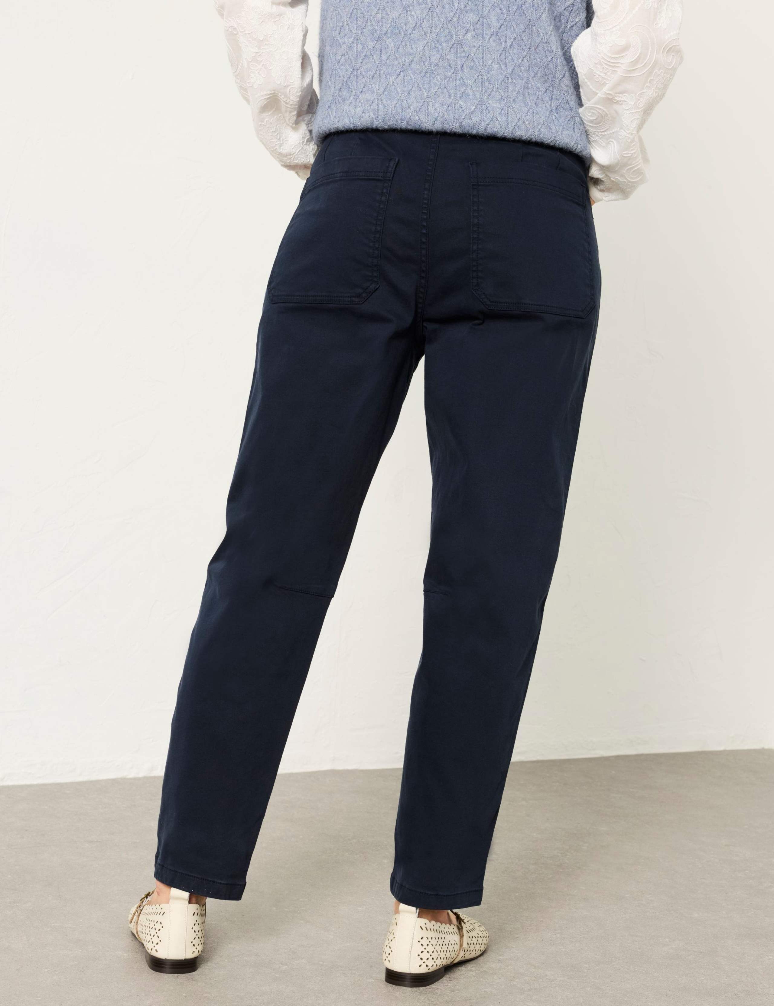 Cotton Rich Tapered Ankle Grazer Chinos 4 of 6