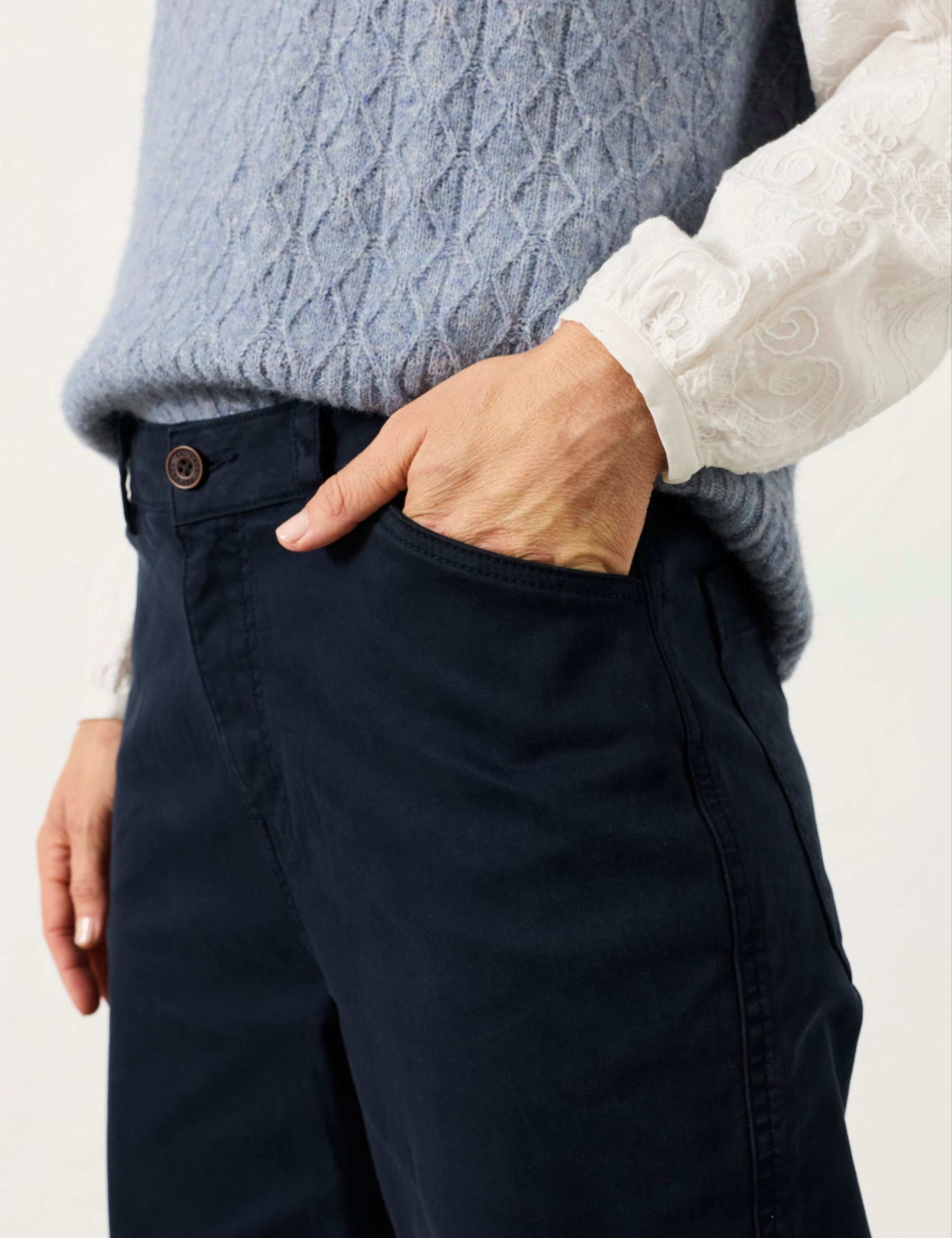 Cotton Rich Tapered Ankle Grazer Chinos 6 of 6