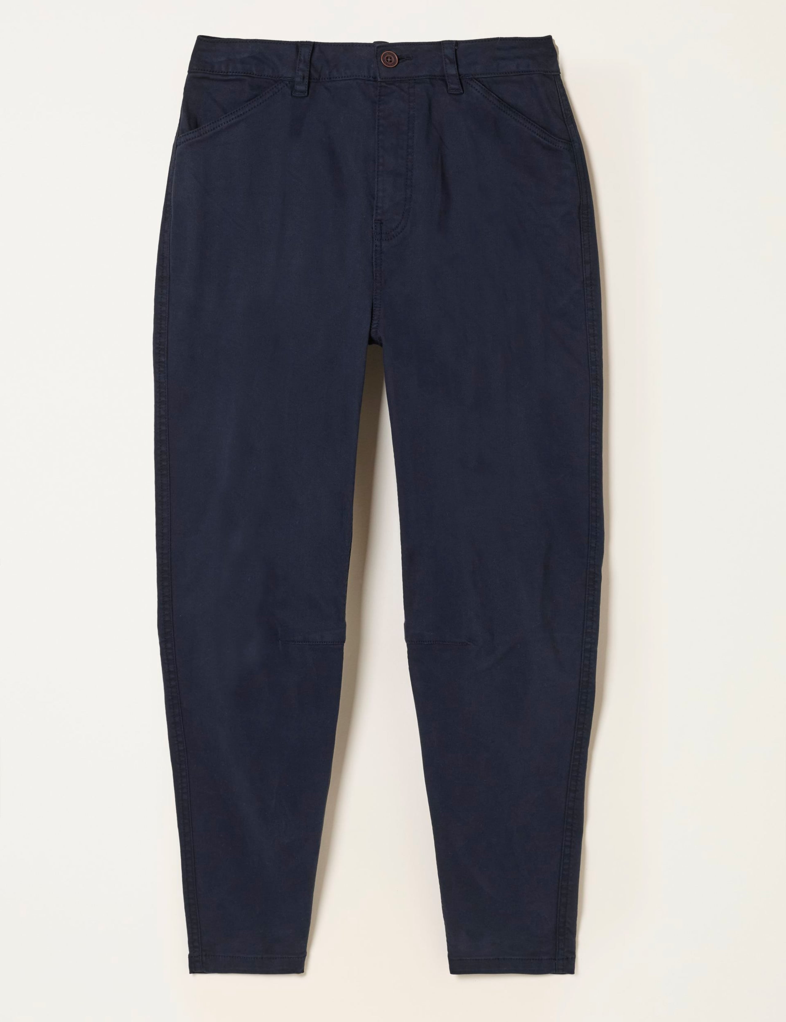 Cotton Rich Tapered Ankle Grazer Chinos 2 of 6