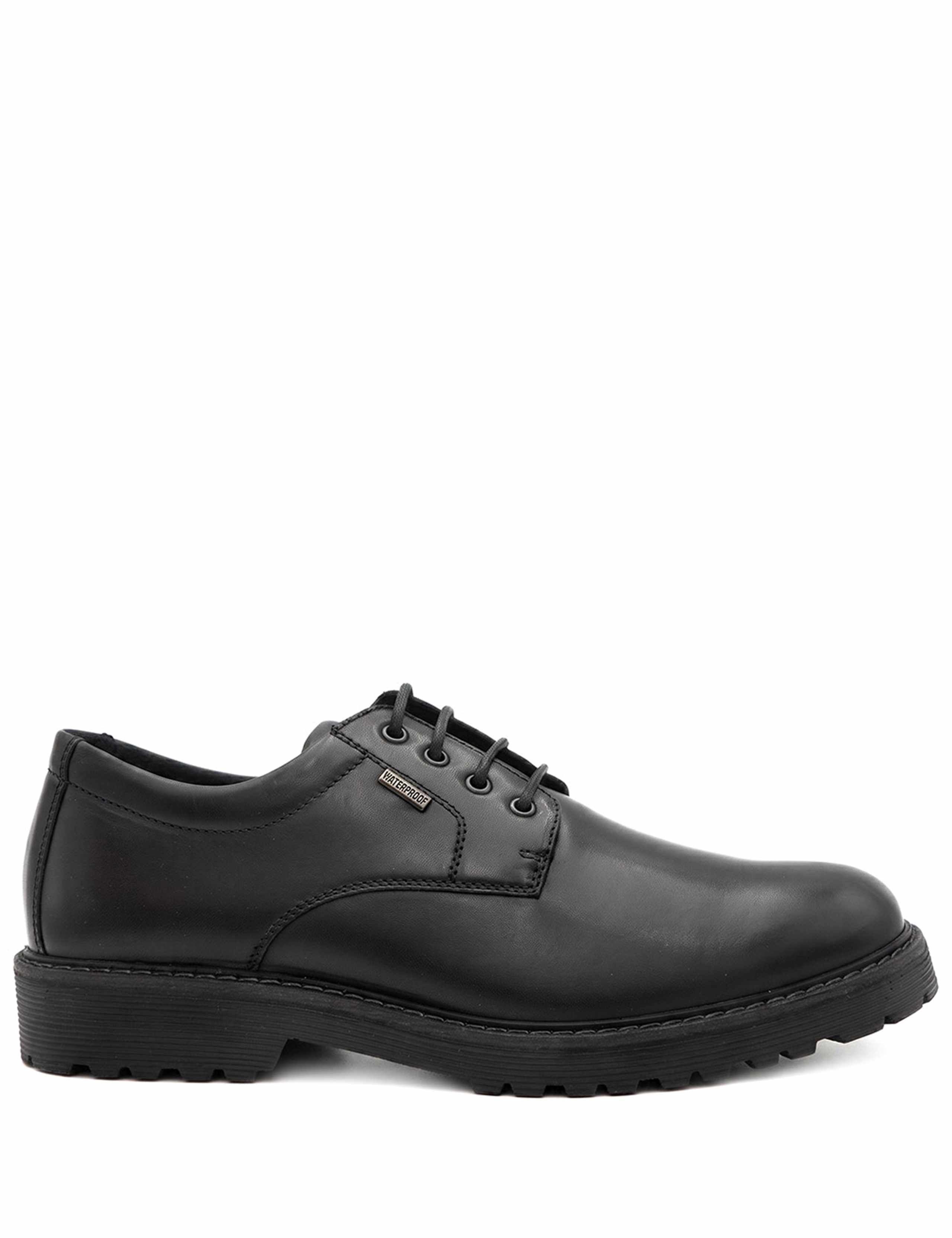 Waterproof Leather Lace Up Brogue Shoes 2 of 6