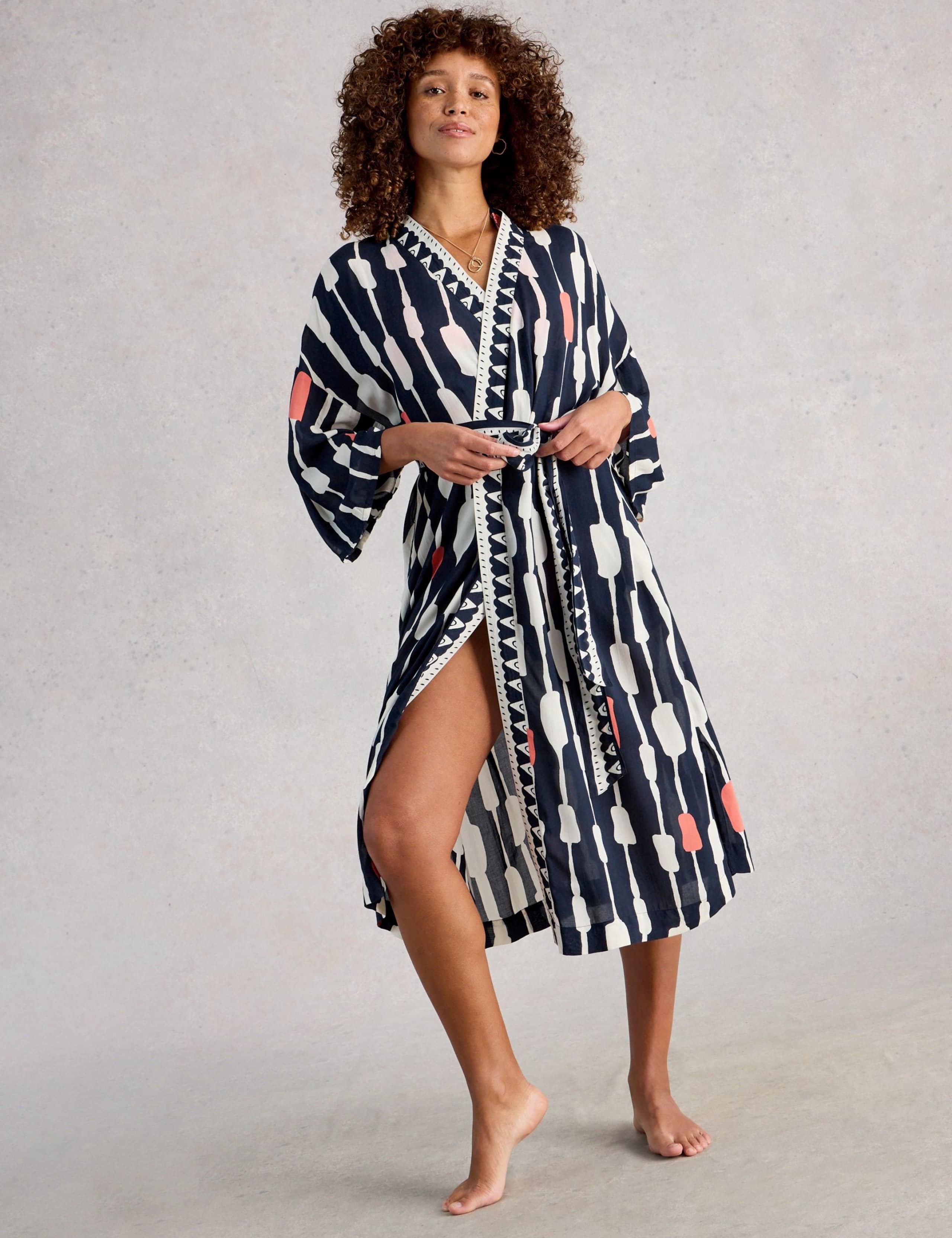 Pure Modal Printed Kimono 5 of 6