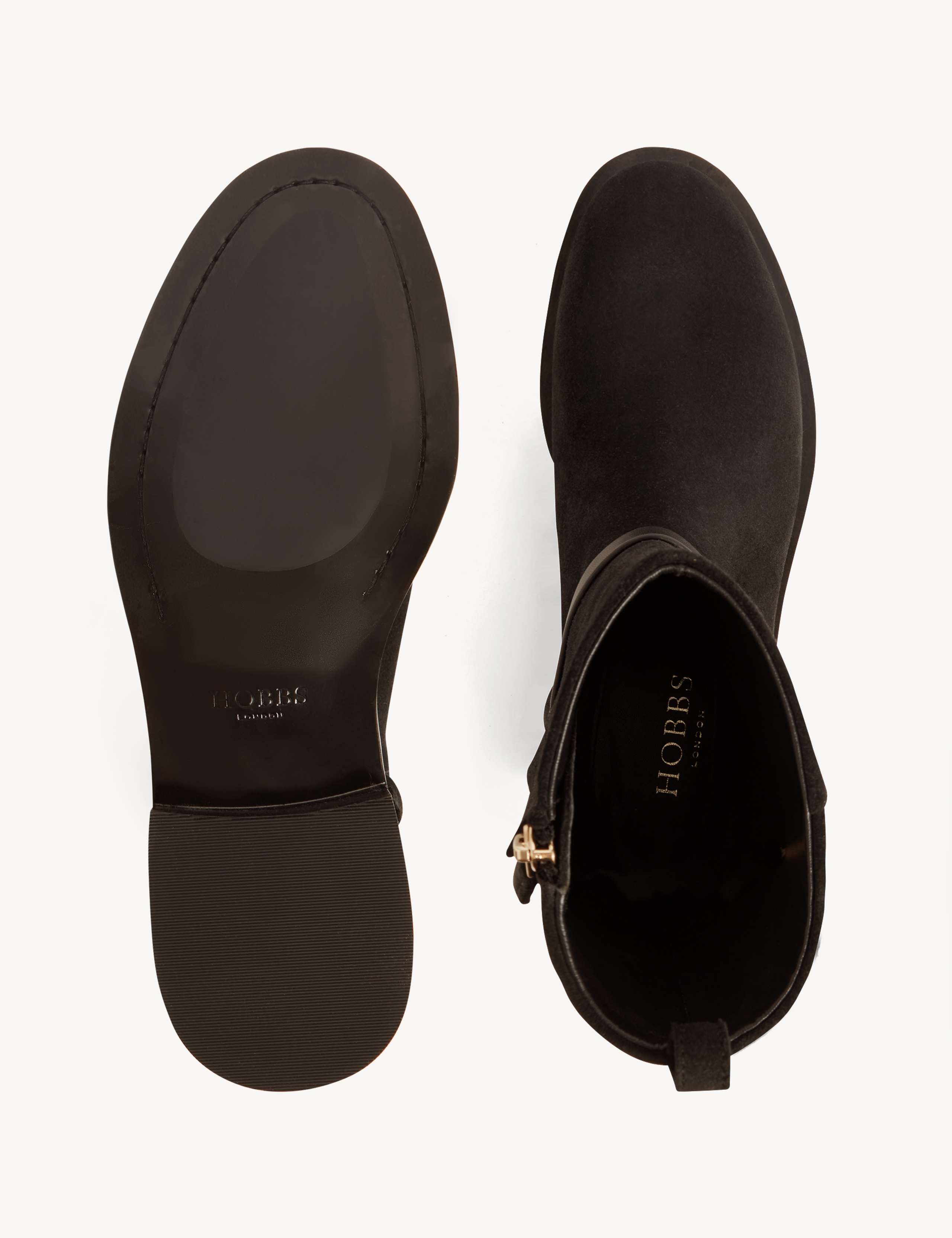 Leather Flat Shoe Boots 5 of 6