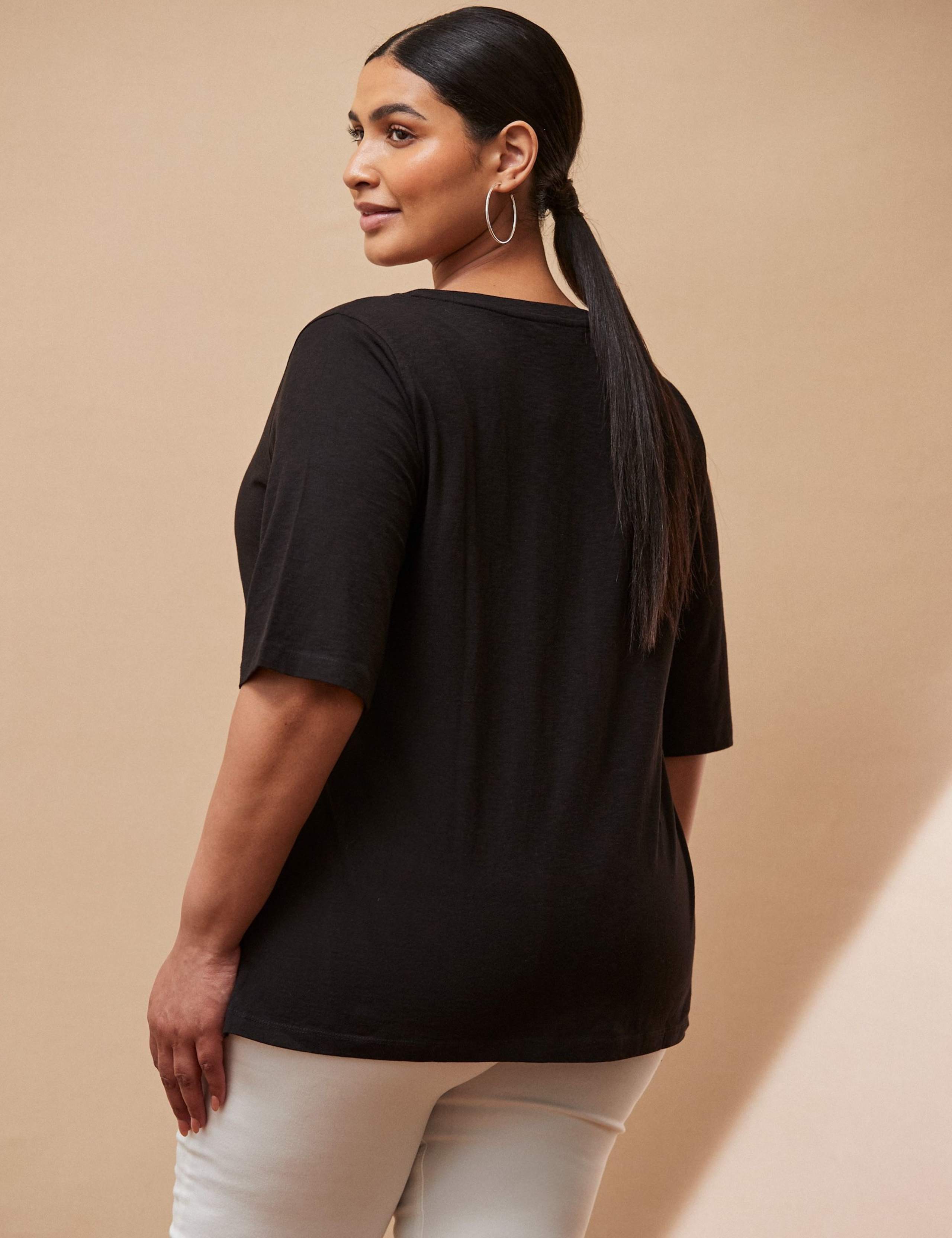 Pure Cotton Jersey T-Shirt 3 of 3