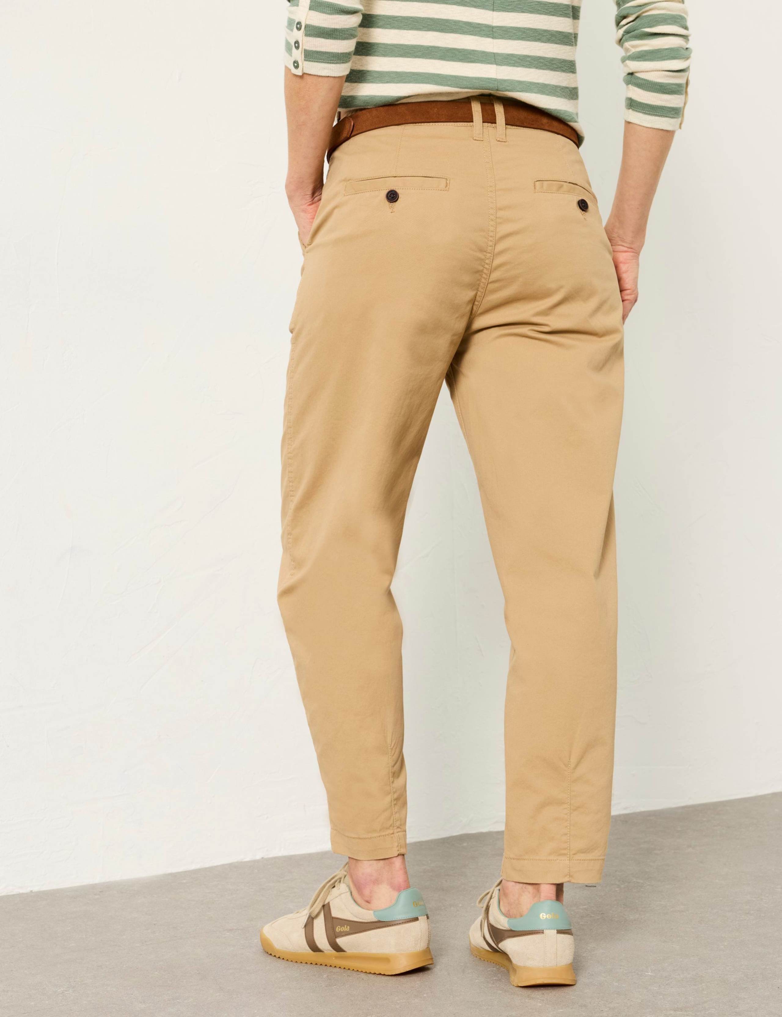 Cotton Rich Tapered Ankle Grazer Chinos 4 of 7