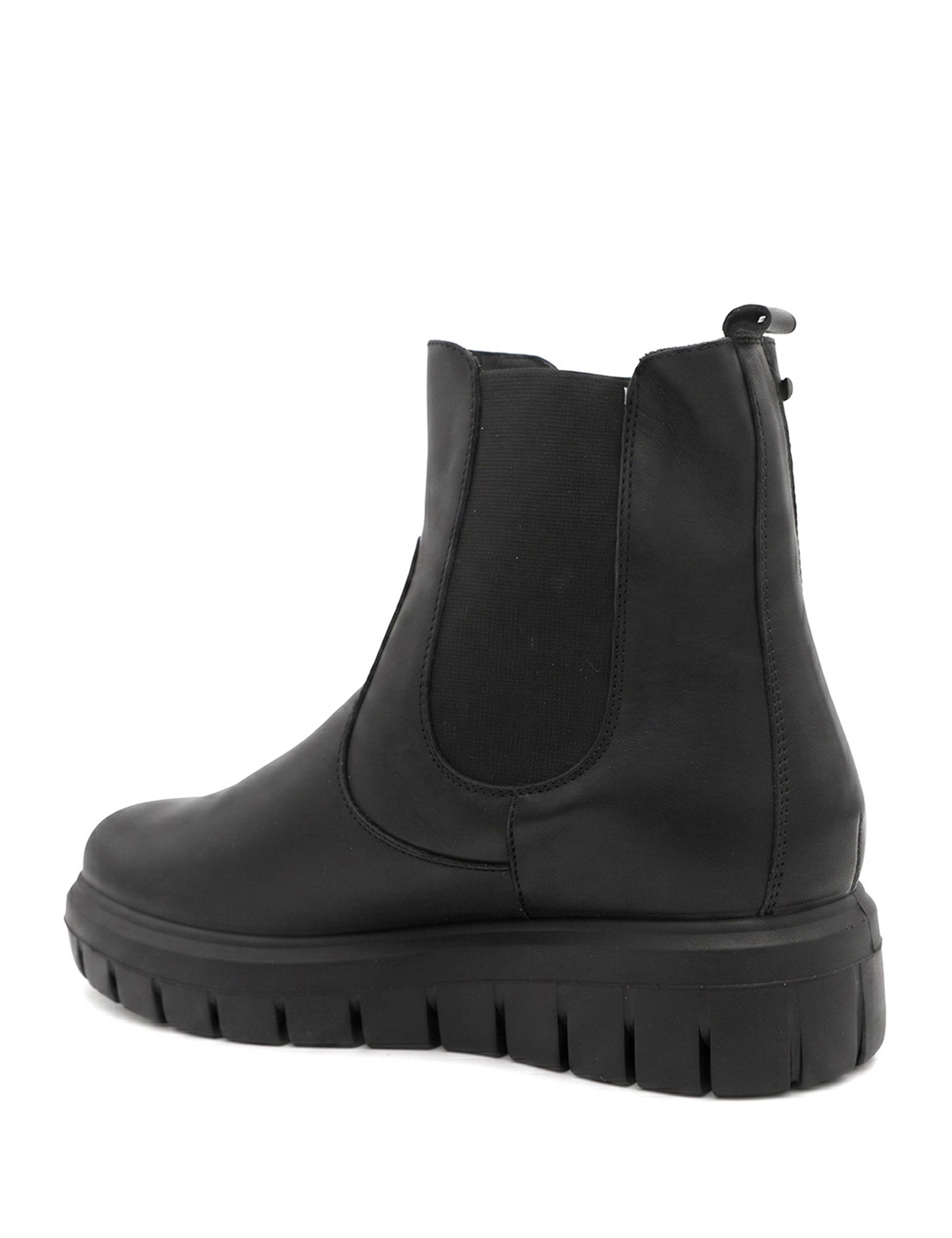 Leather Waterproof Wedge Ankle Boots 5 of 5
