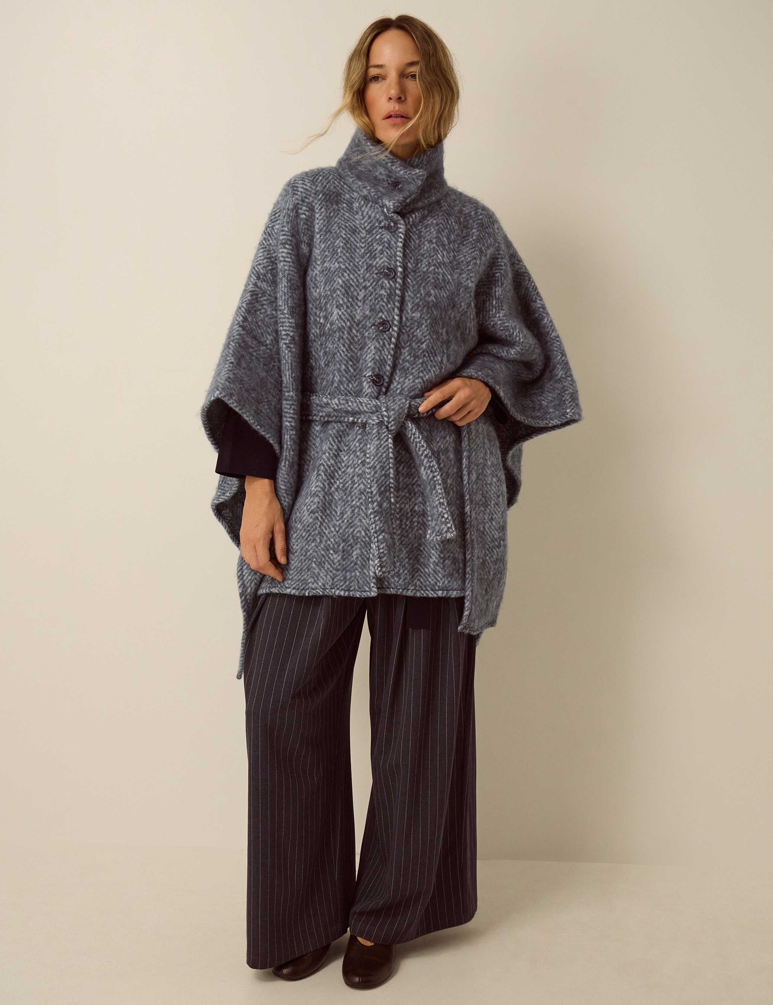 Herringbone Poncho 2 of 5