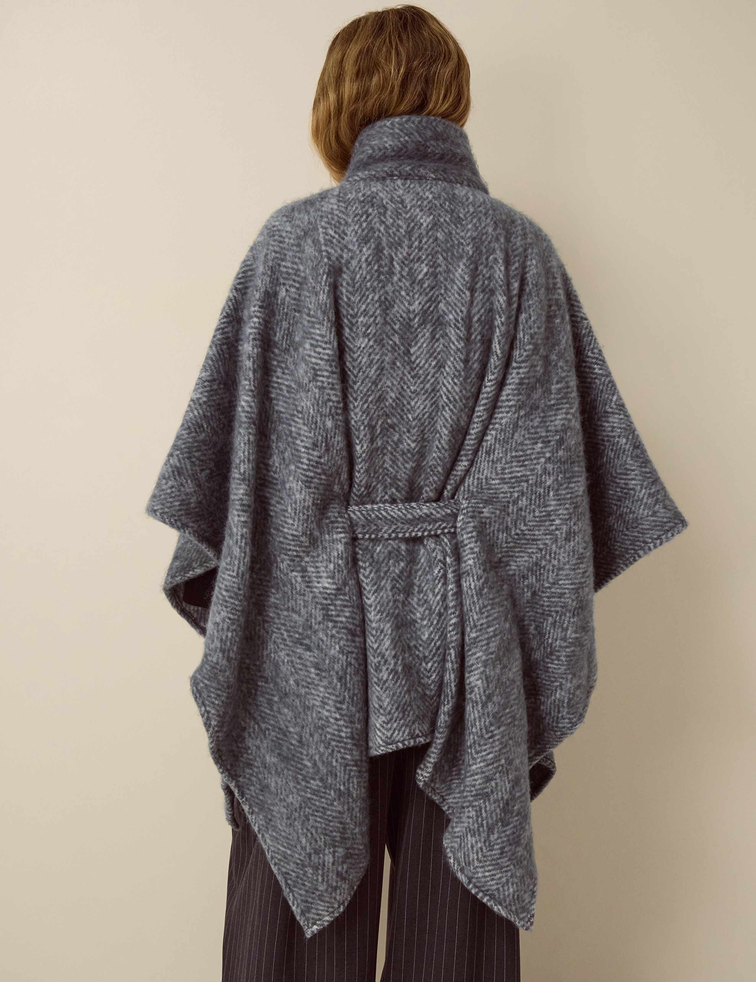 Herringbone Poncho 3 of 5