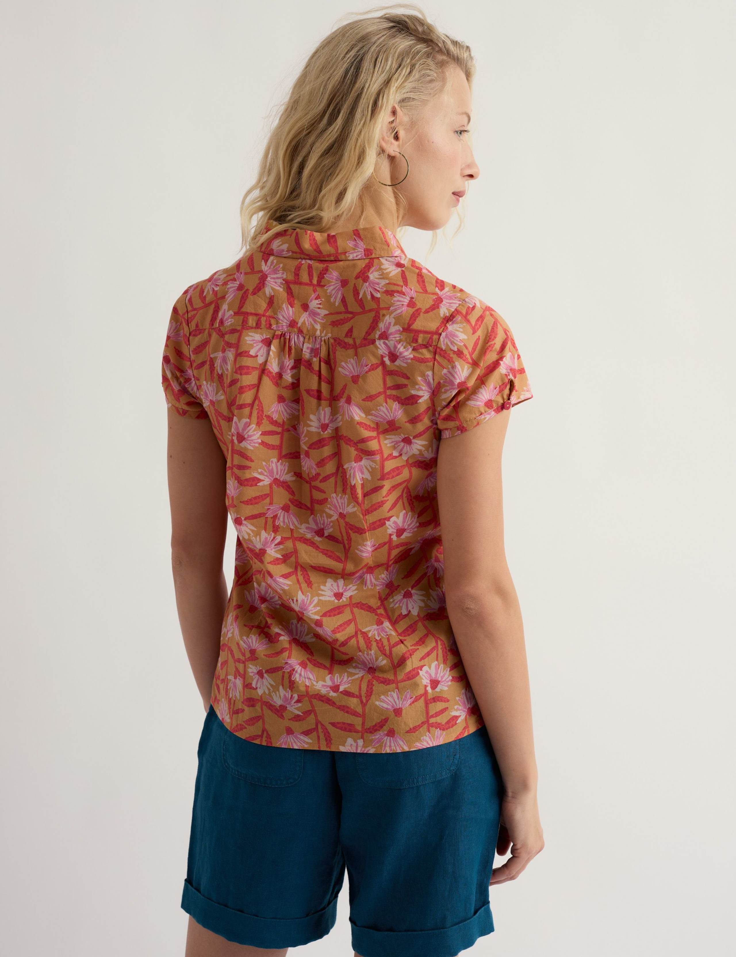 Pure Cotton Floral Shirt 4 of 5