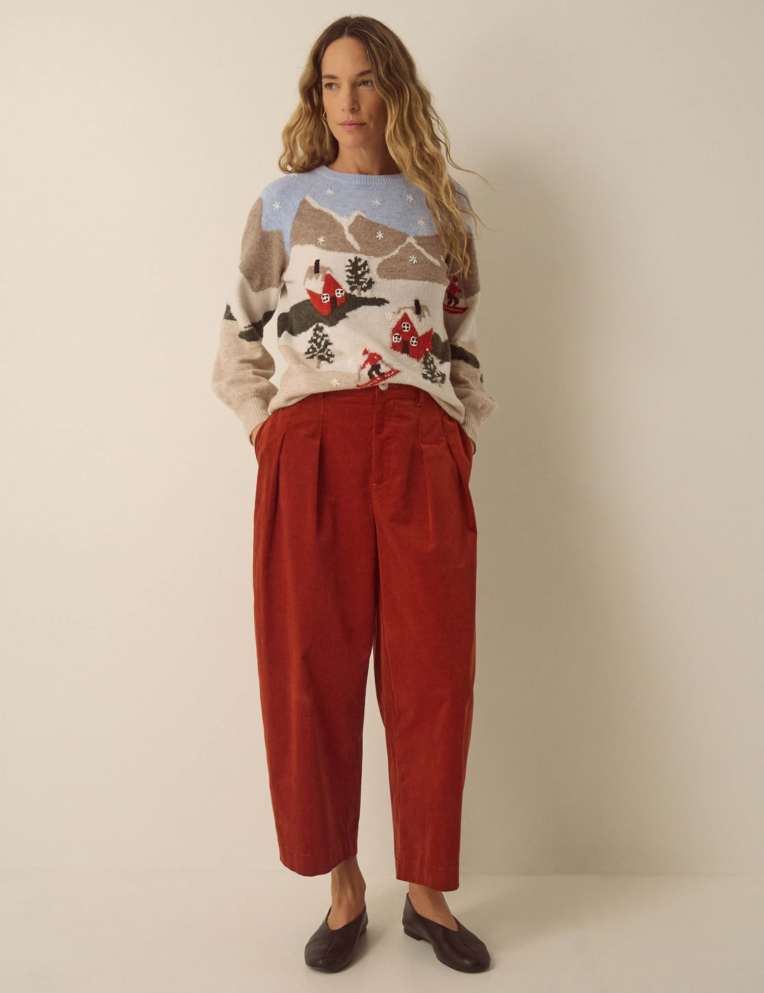 Printed Crew Neck Jumper 2 of 5