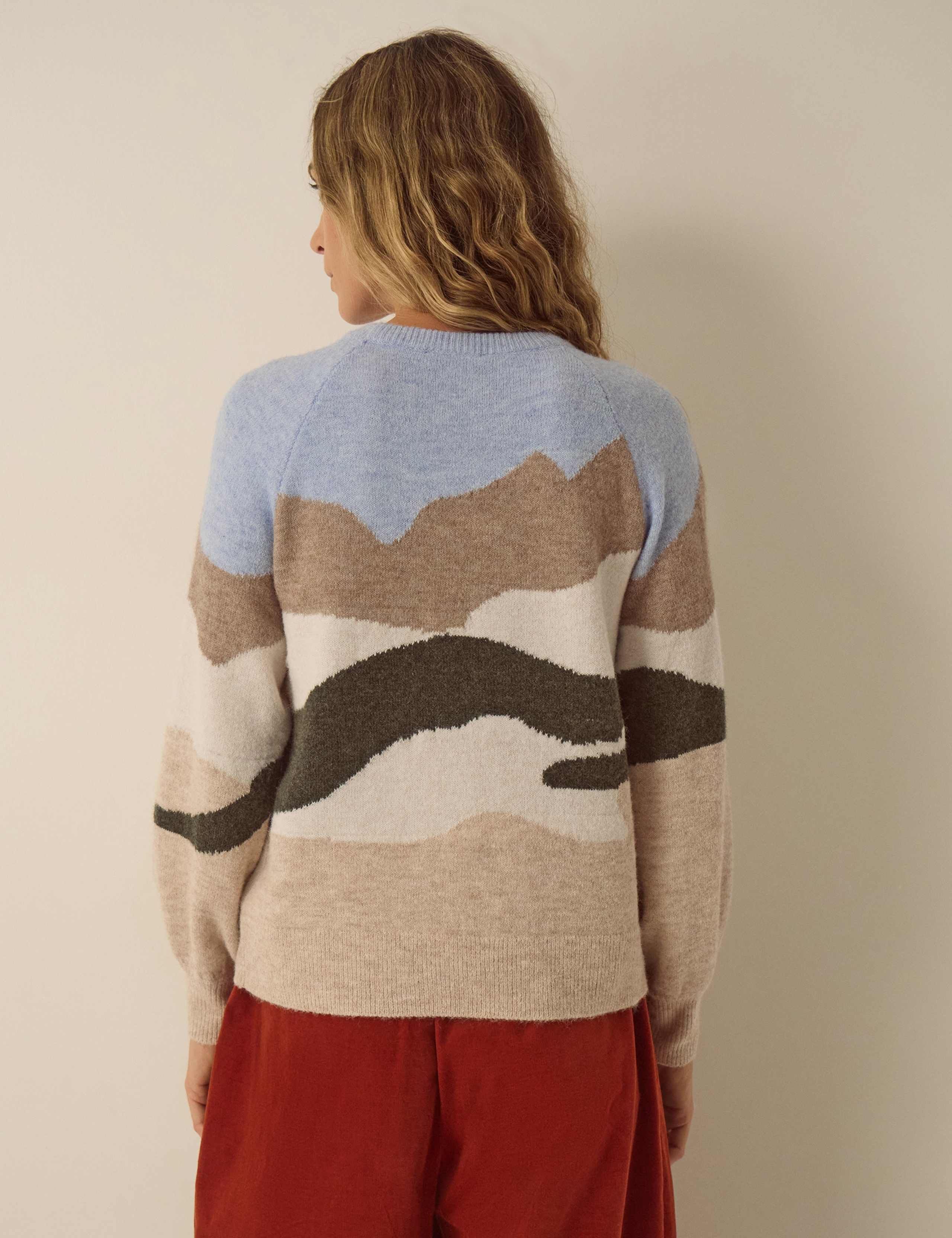Printed Crew Neck Jumper 3 of 5
