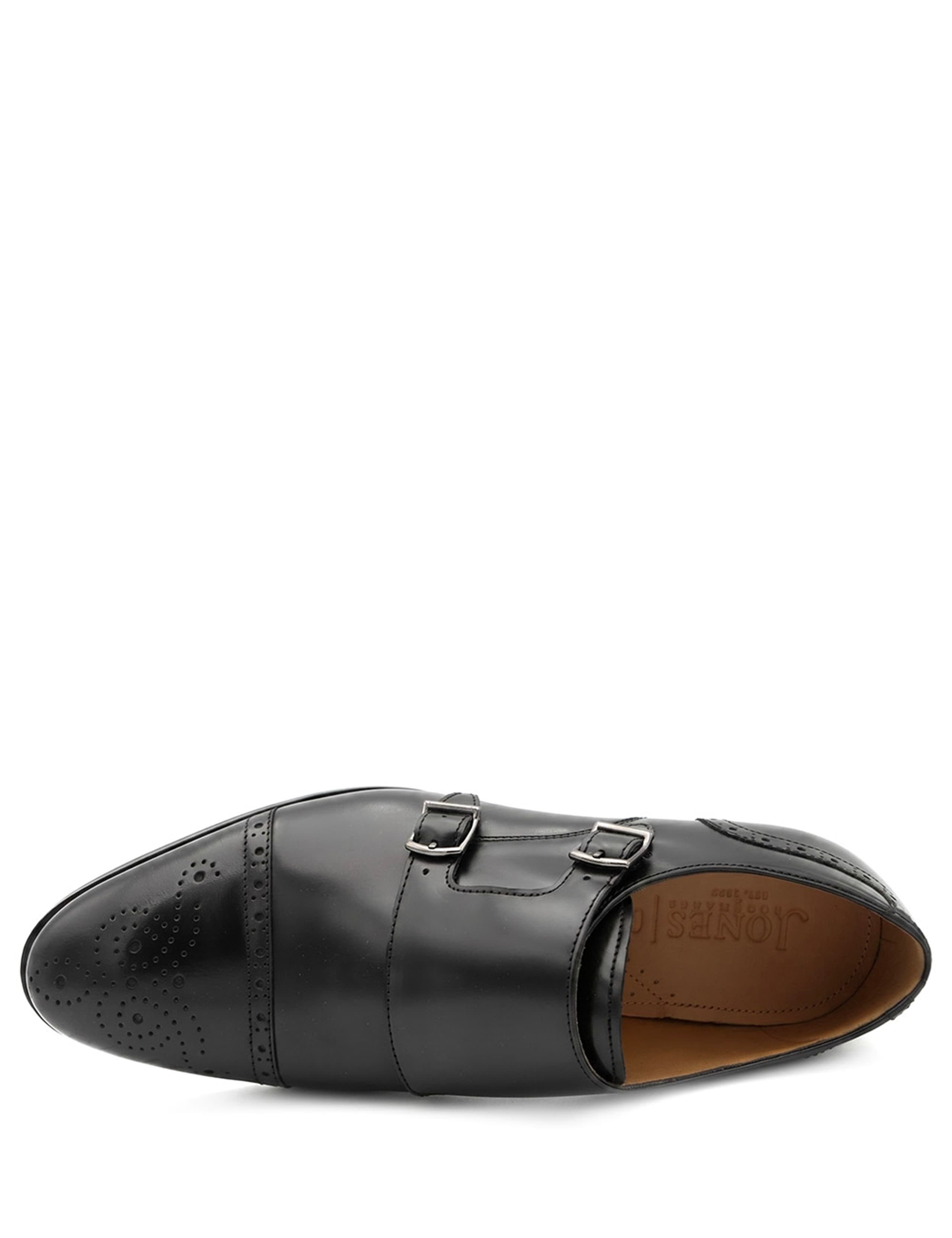 Leather Double Monk Strap Shoes 5 of 6