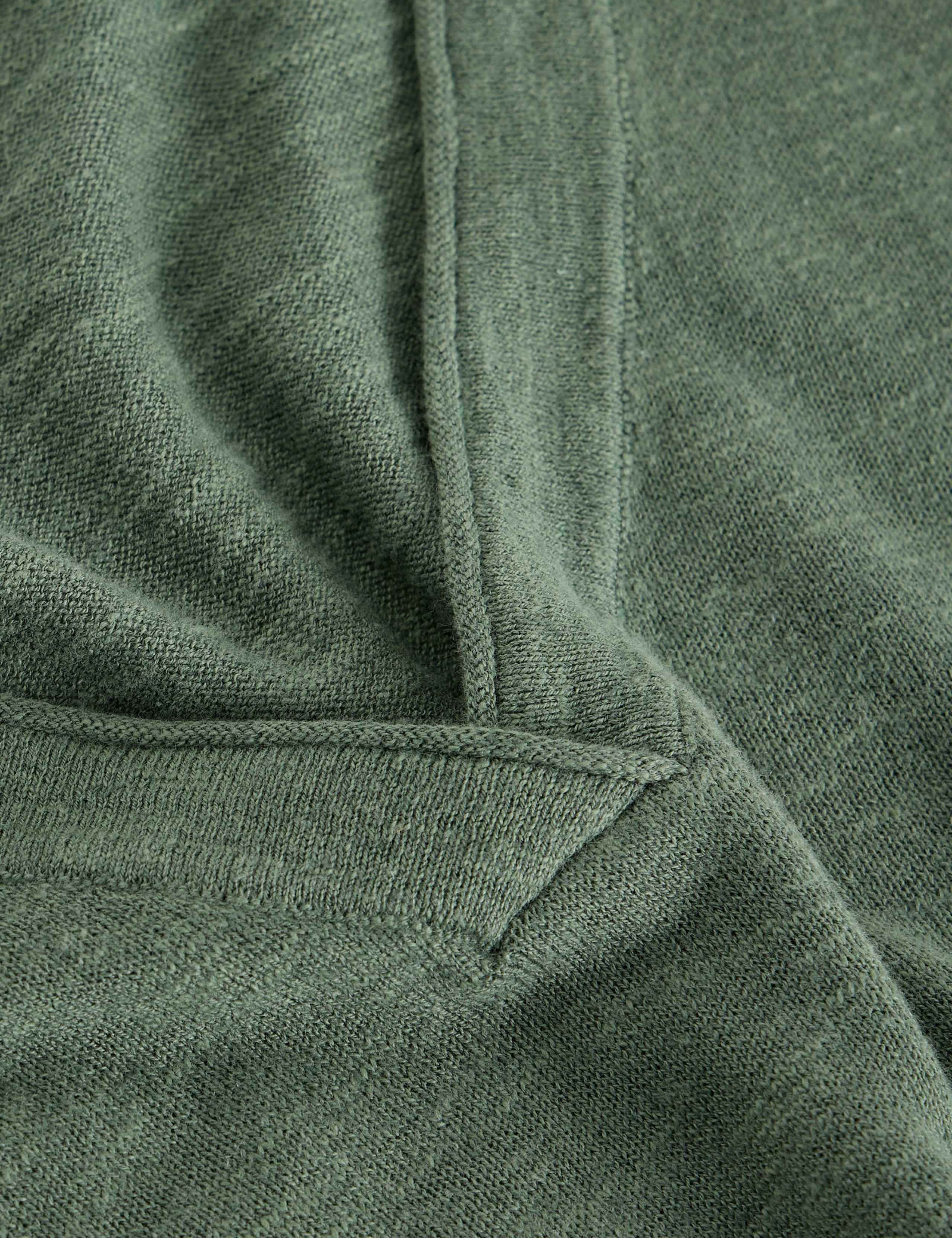 Linen Blend V-Neck Jumper 6 of 6