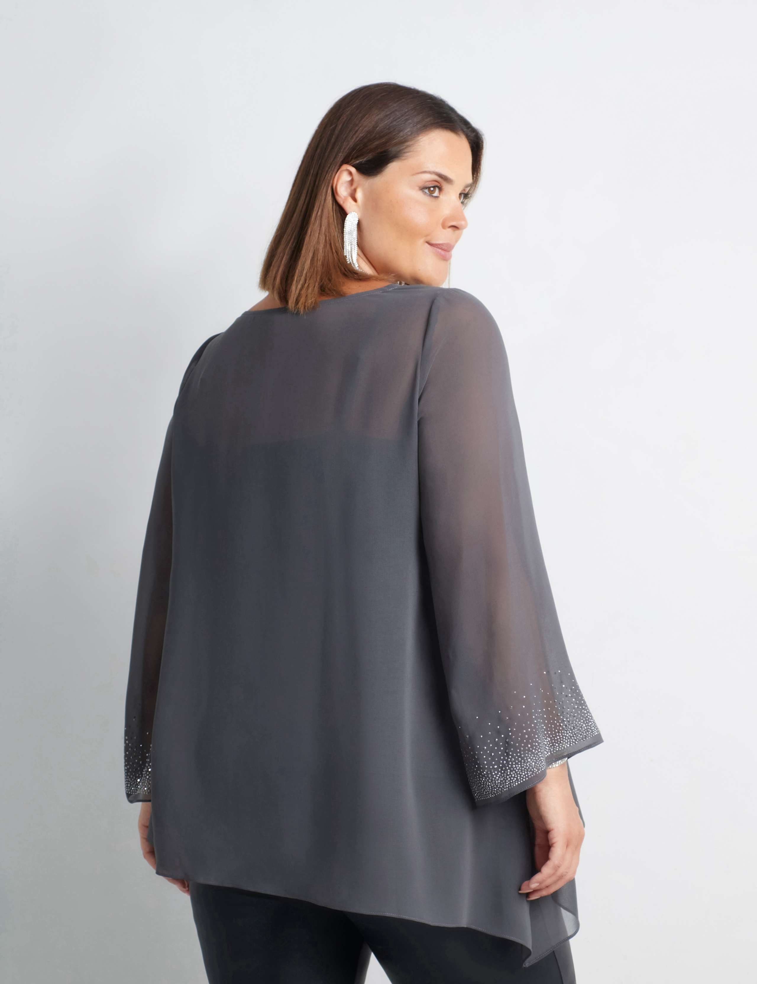 Sheer Embellished Top 5 of 5