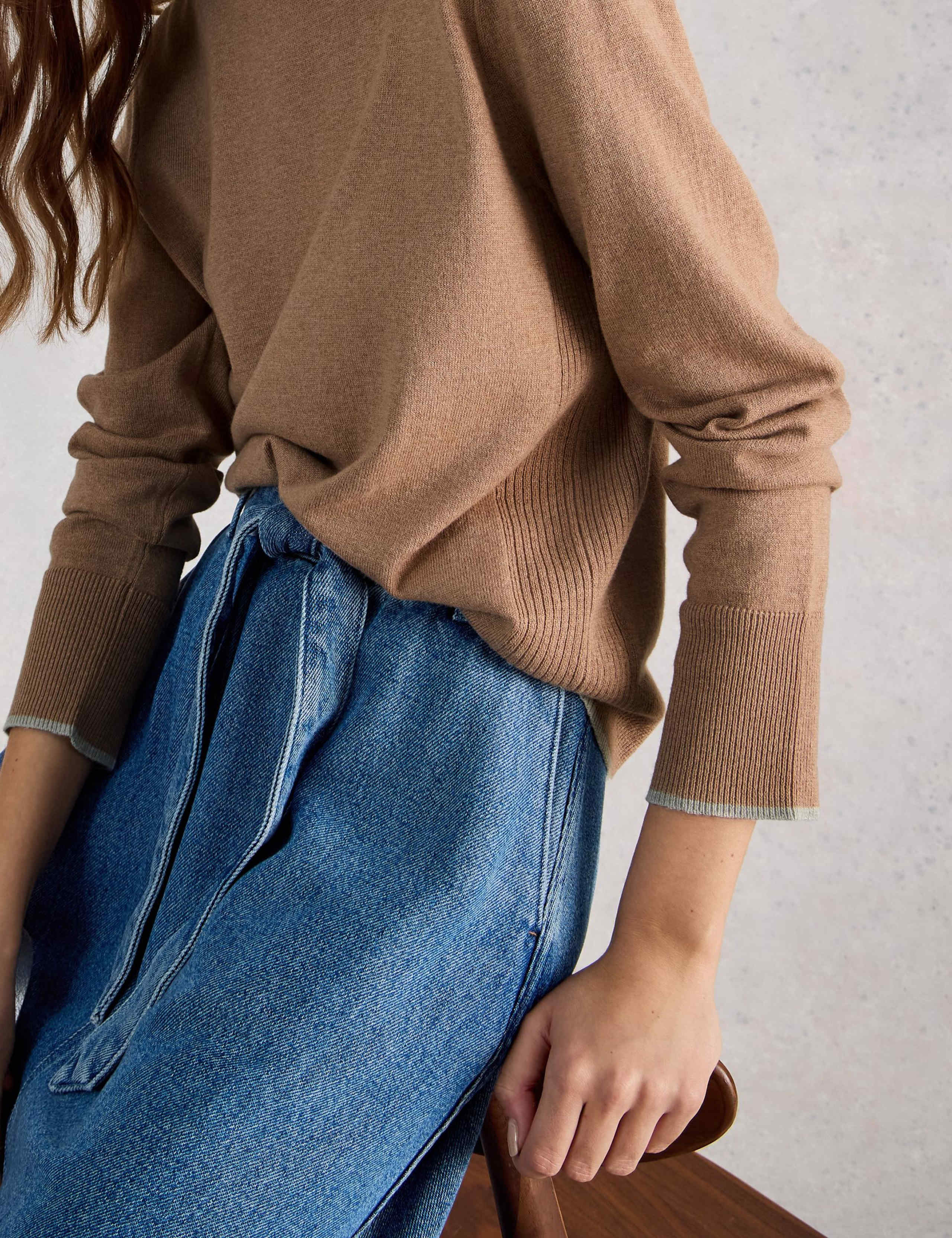 Cotton Rich Crew Neck Jumper 6 of 6