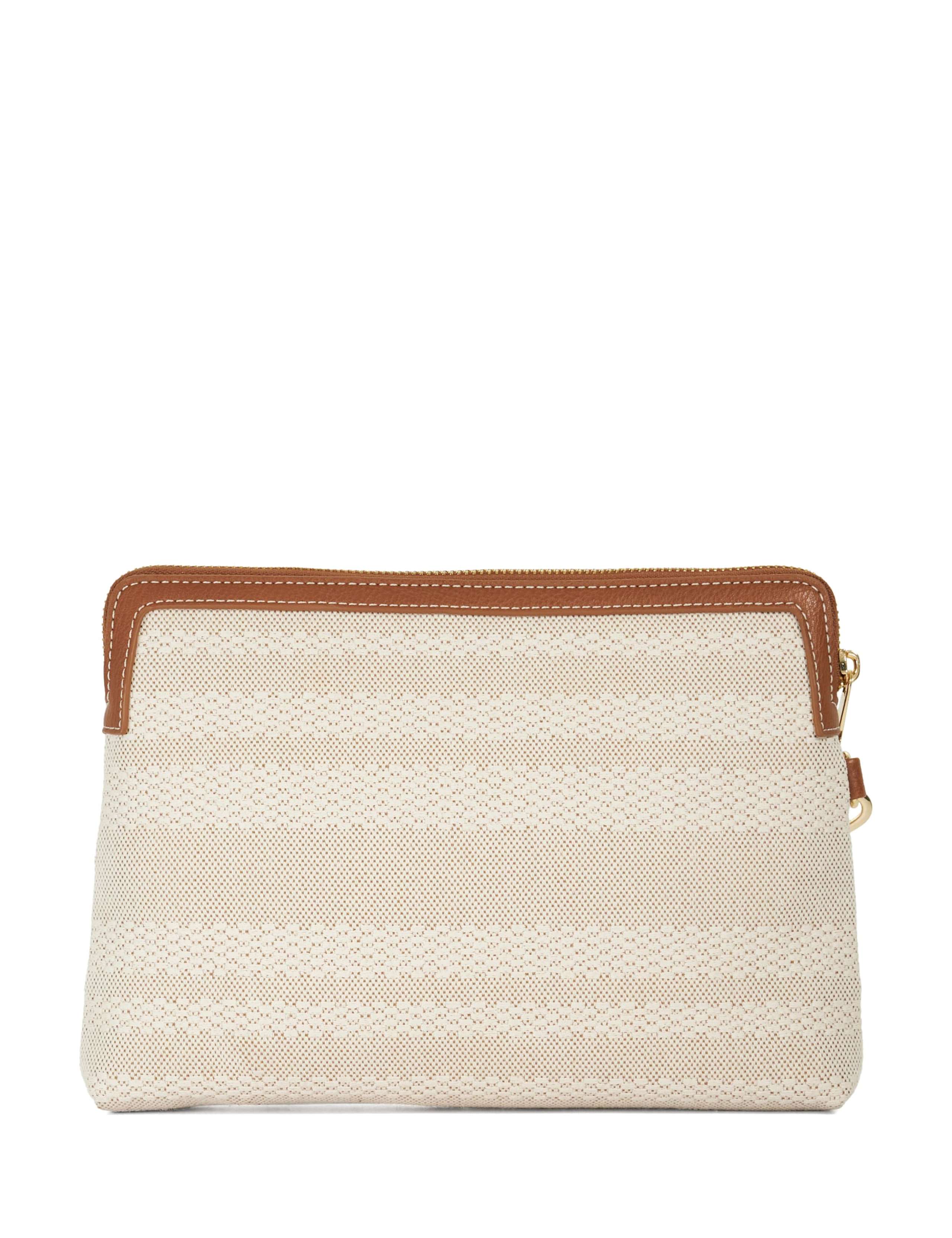 Canvas Striped Clutch Bag 3 of 5