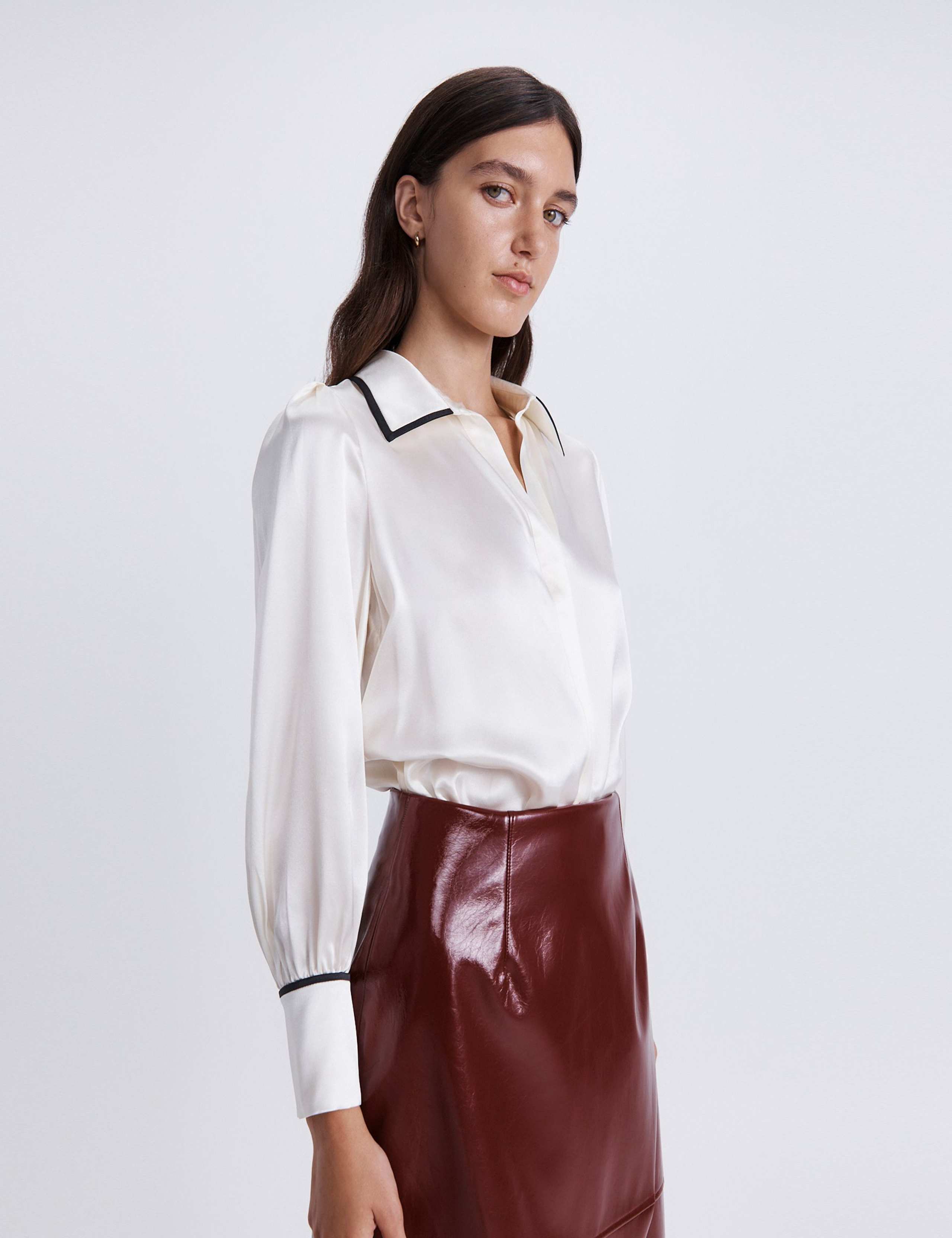 Pure Silk Collared Shirt 3 of 7