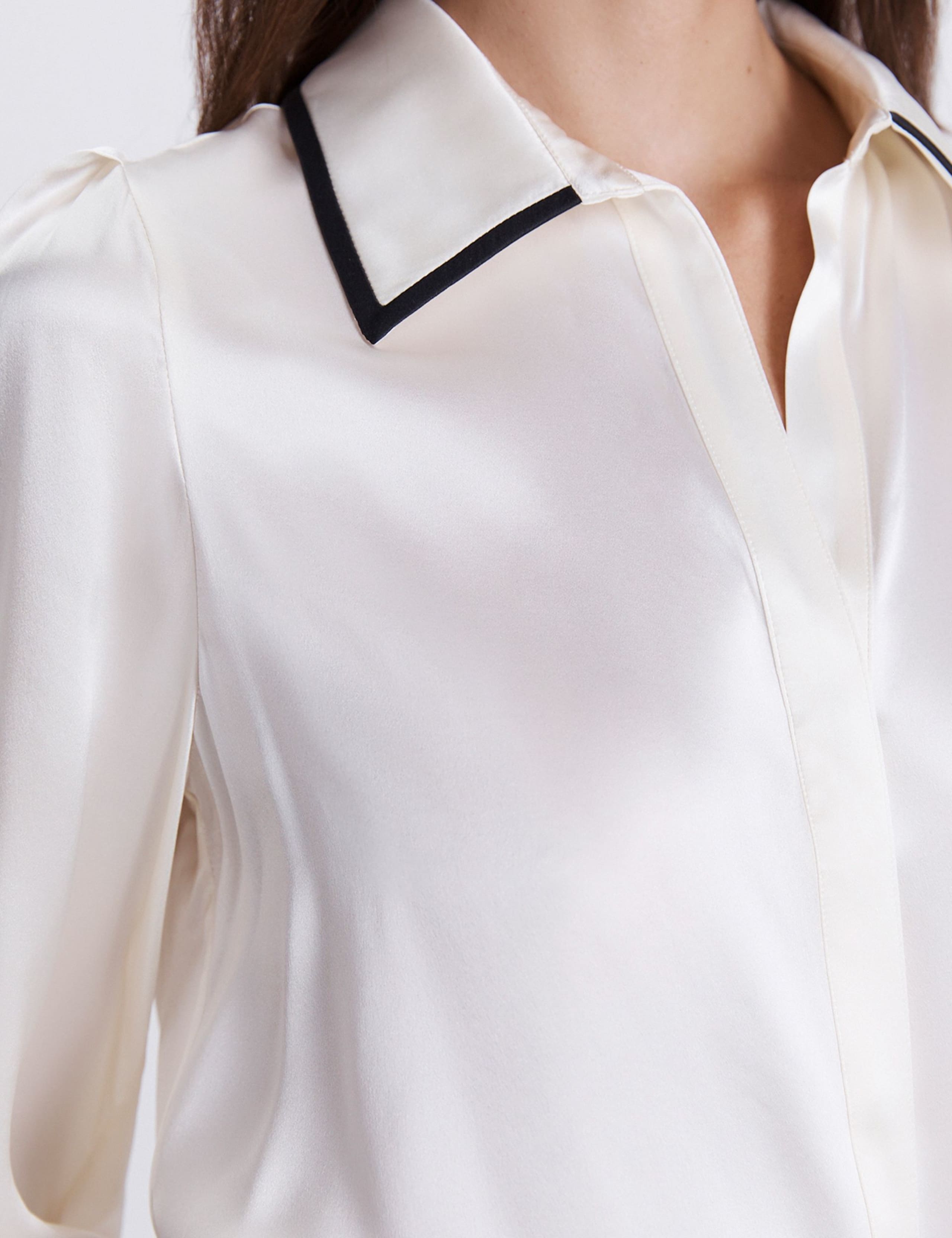 Pure Silk Collared Shirt 6 of 7