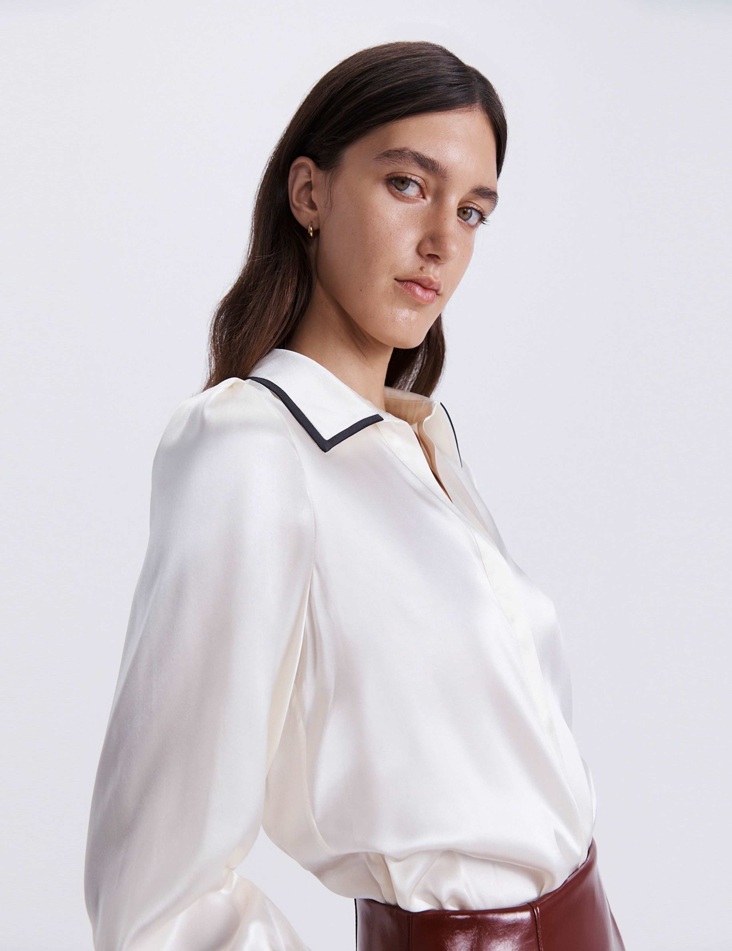Pure Silk Collared Shirt 7 of 7