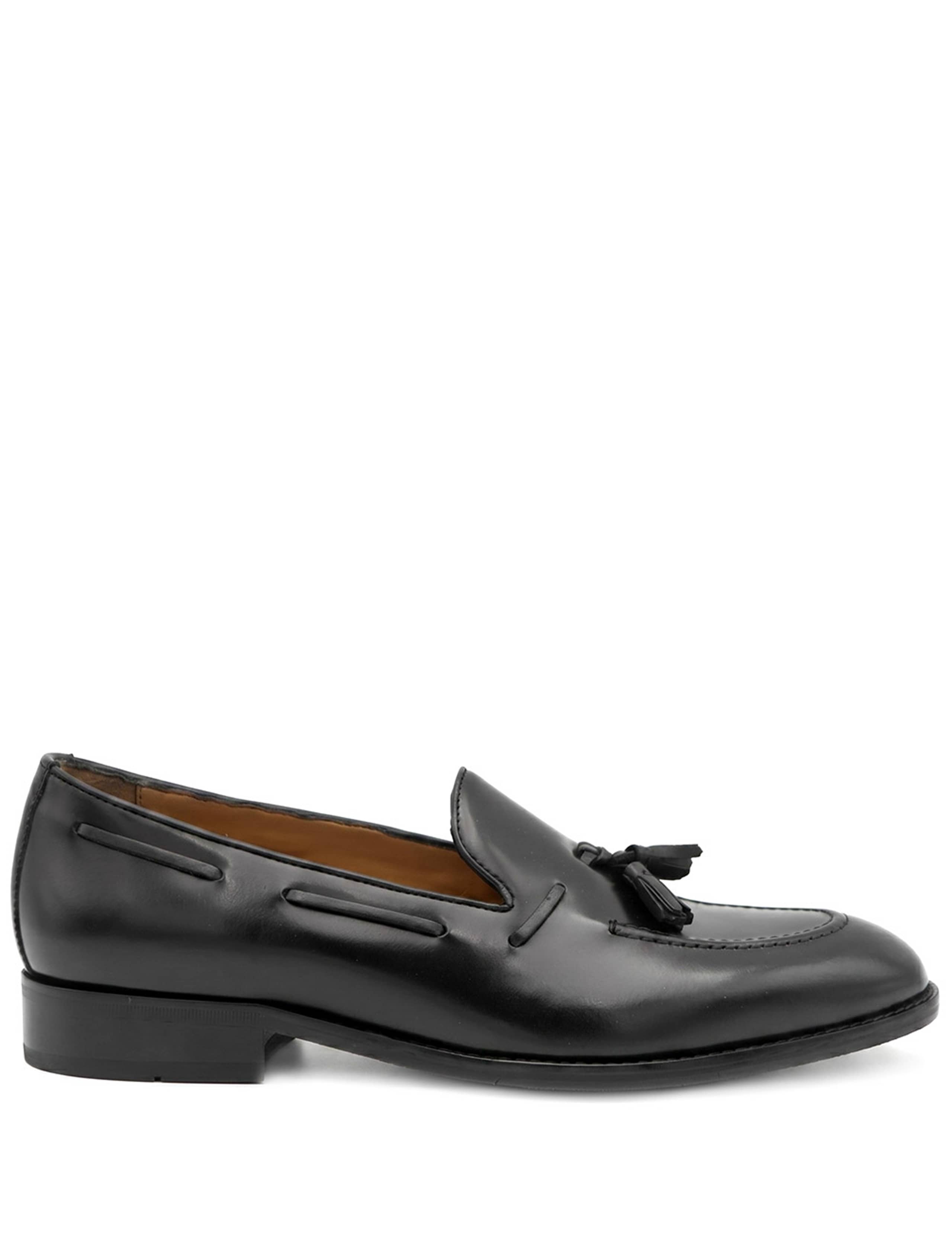 Leather Slip On Tassel Loafers 3 of 6