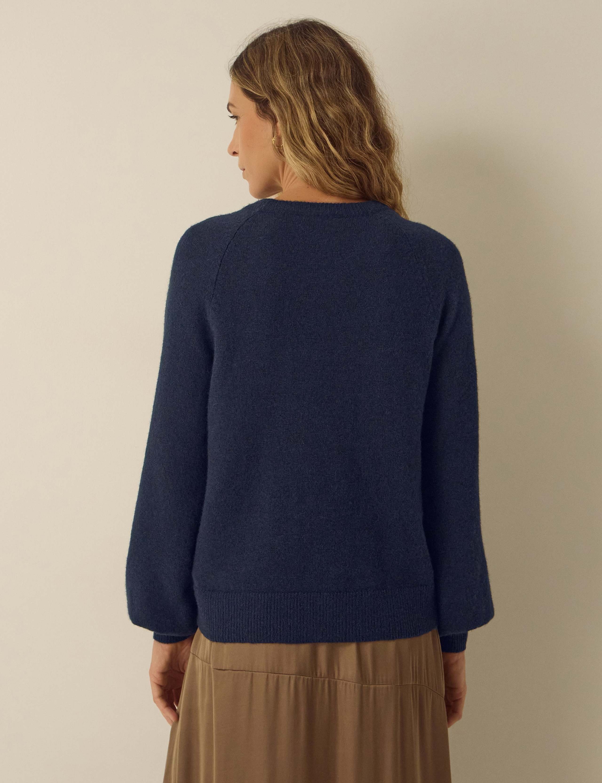 Motif Print Crew Neck Jumper 3 of 4