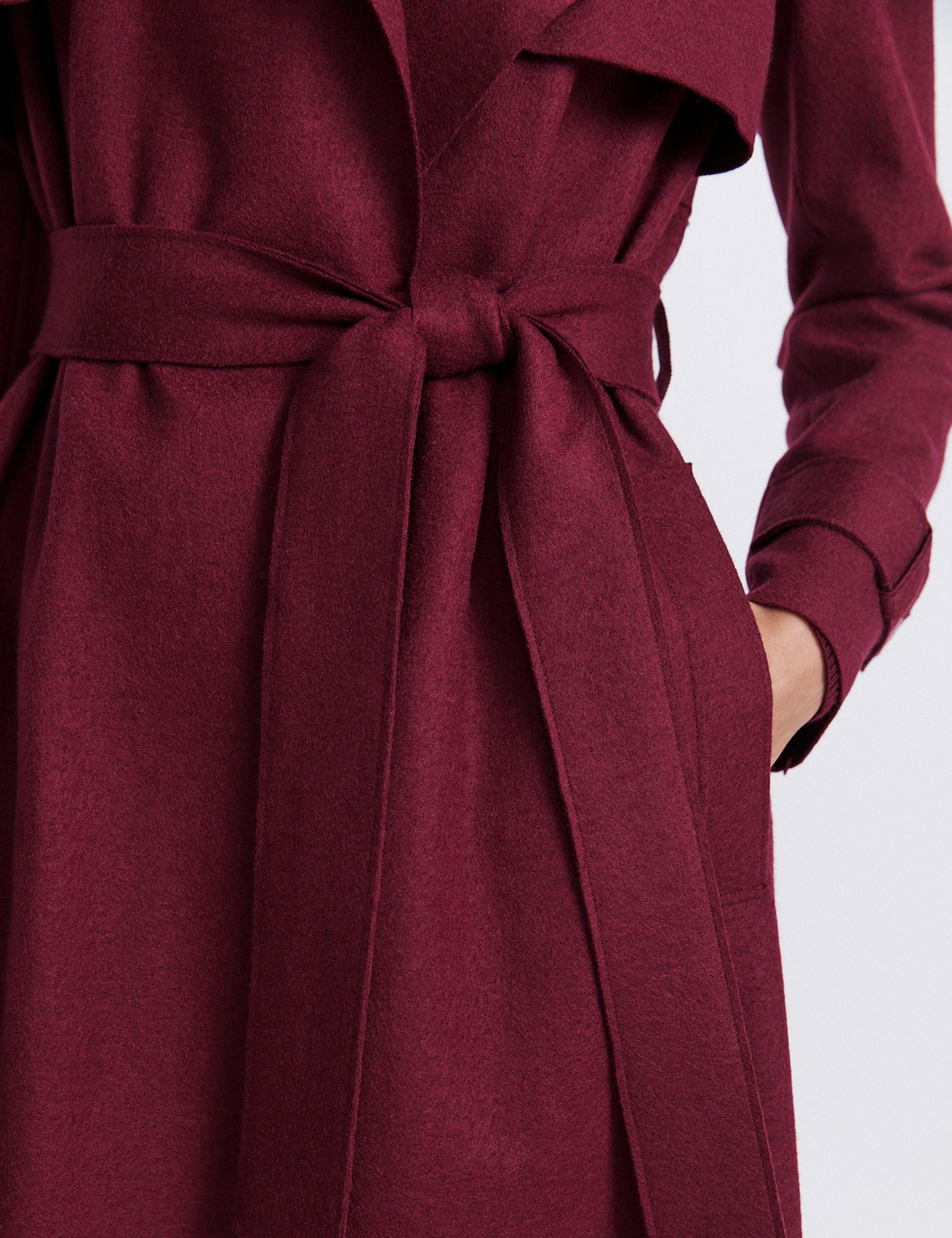 Pure Wool Longline Trench Coat 6 of 7