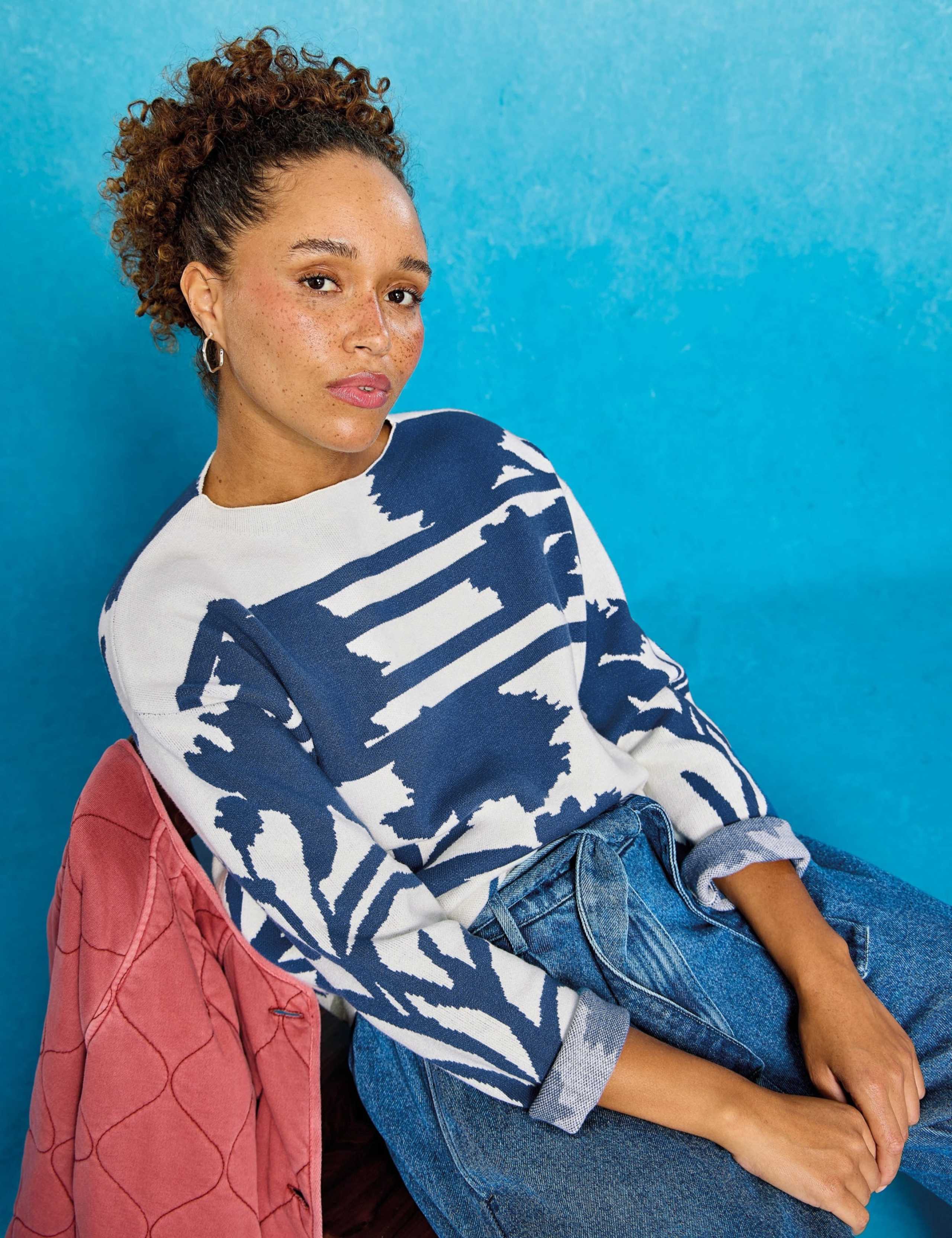 Floral Crew Neck Jumper 7 of 7