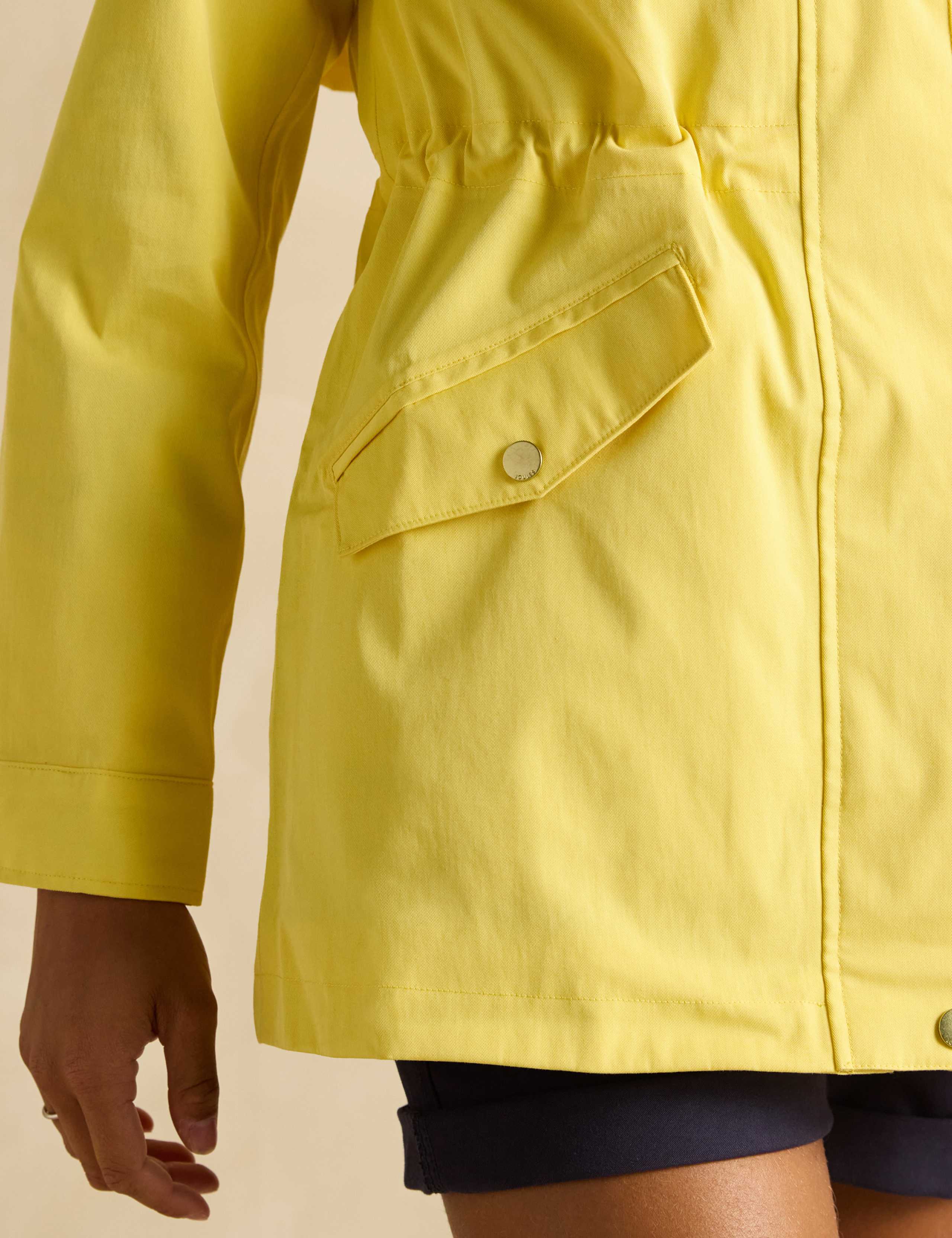 Cotton Rich Waterproof Hooded Raincoat 5 of 6