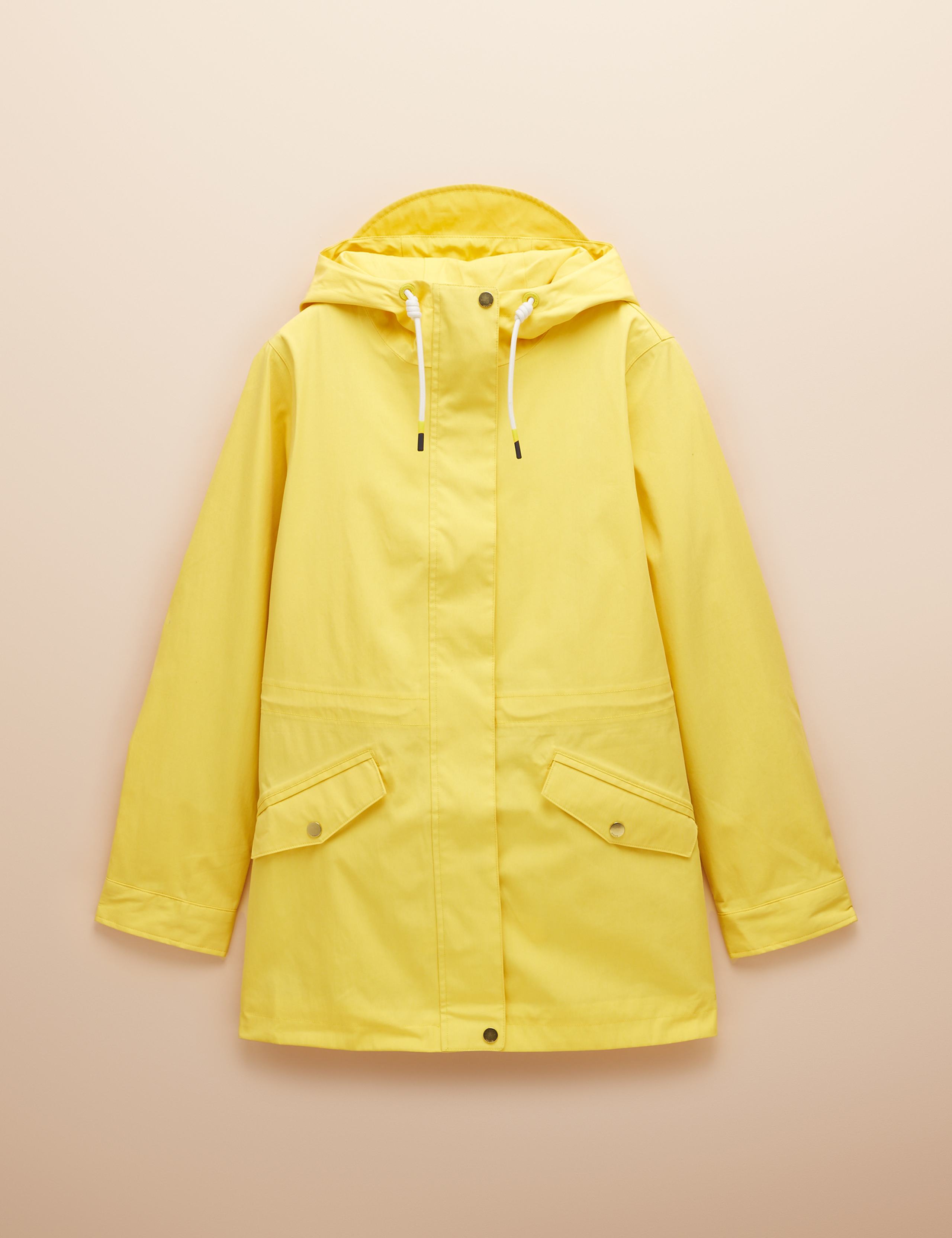Cotton Rich Waterproof Hooded Raincoat 2 of 6
