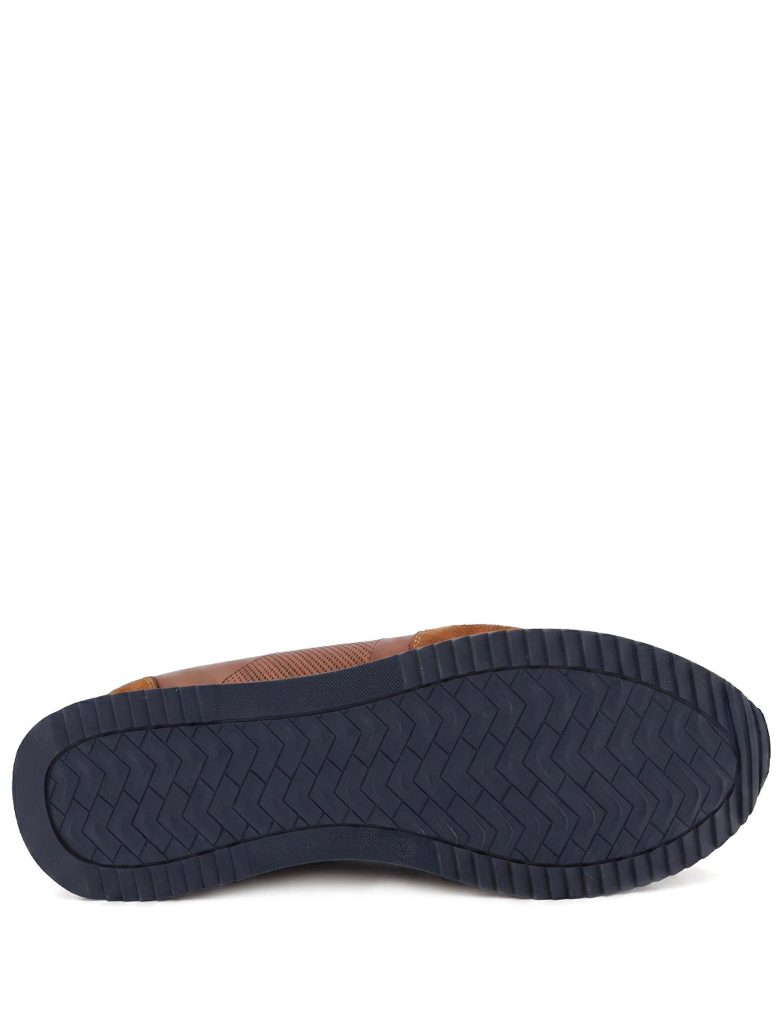 Wide Fit Leather Trainers 6 of 6