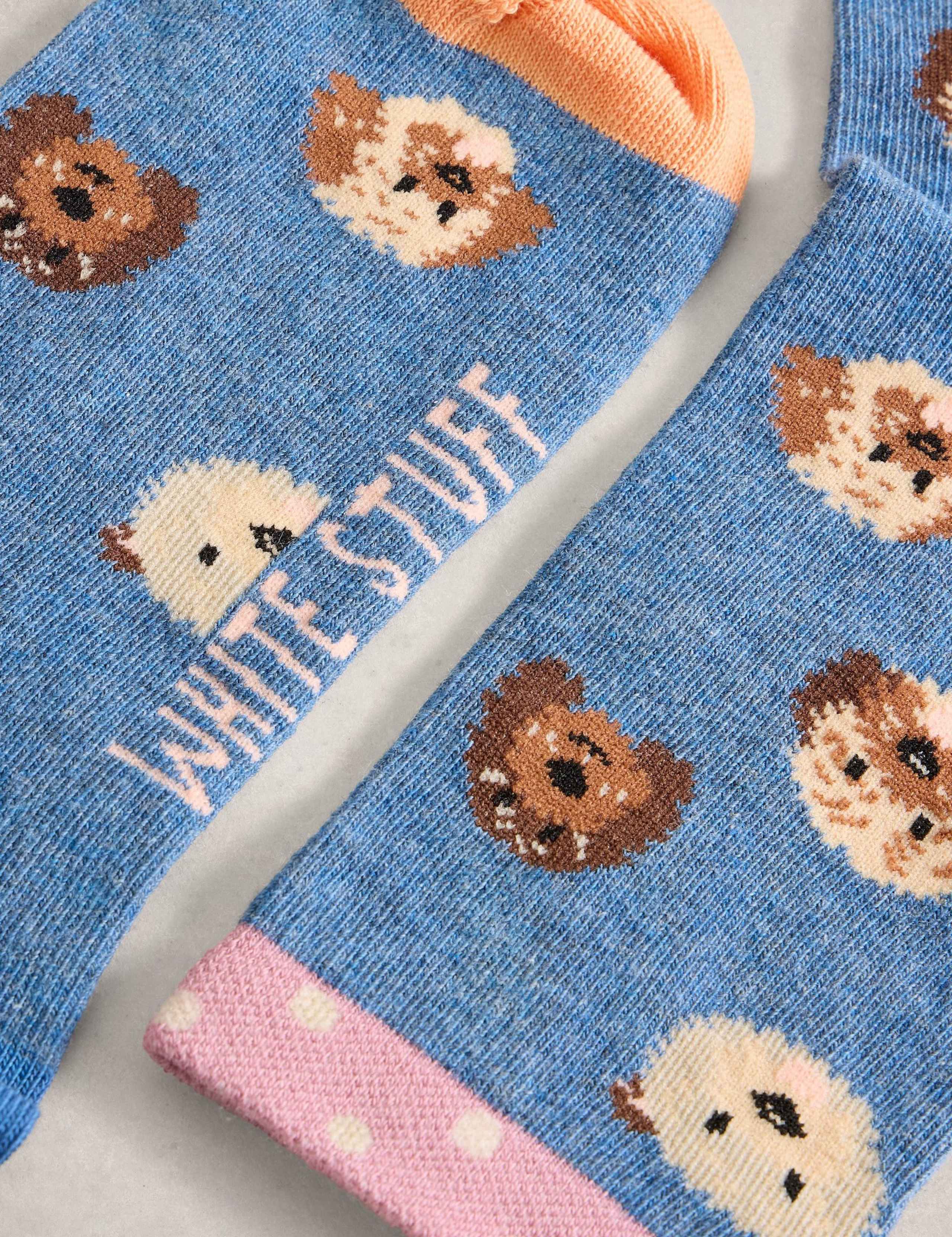 Cotton Rich Novelty Ankle High Socks 2 of 2