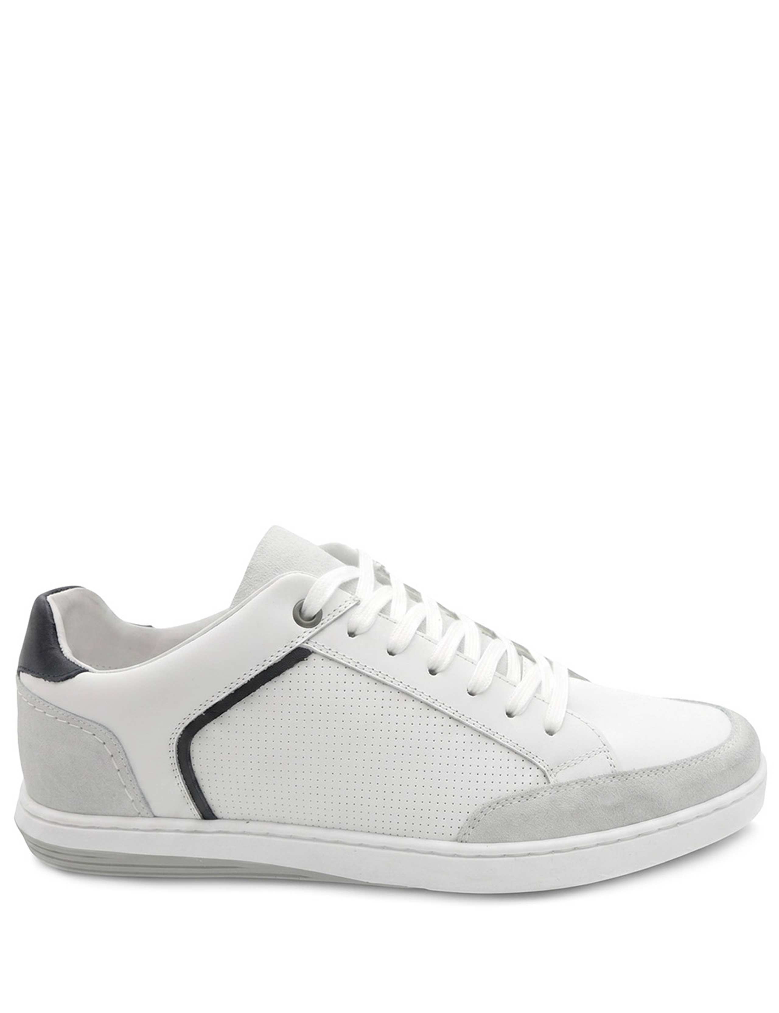 Round Toe Leather Trainers 1 of 6