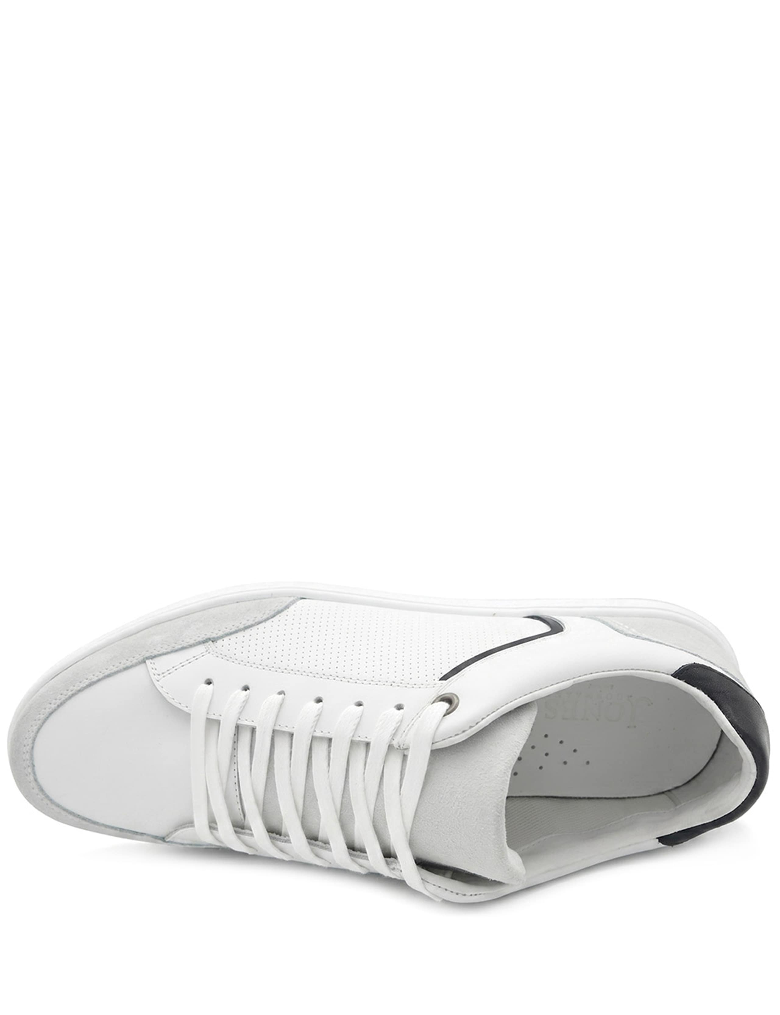 Round Toe Leather Trainers 5 of 6