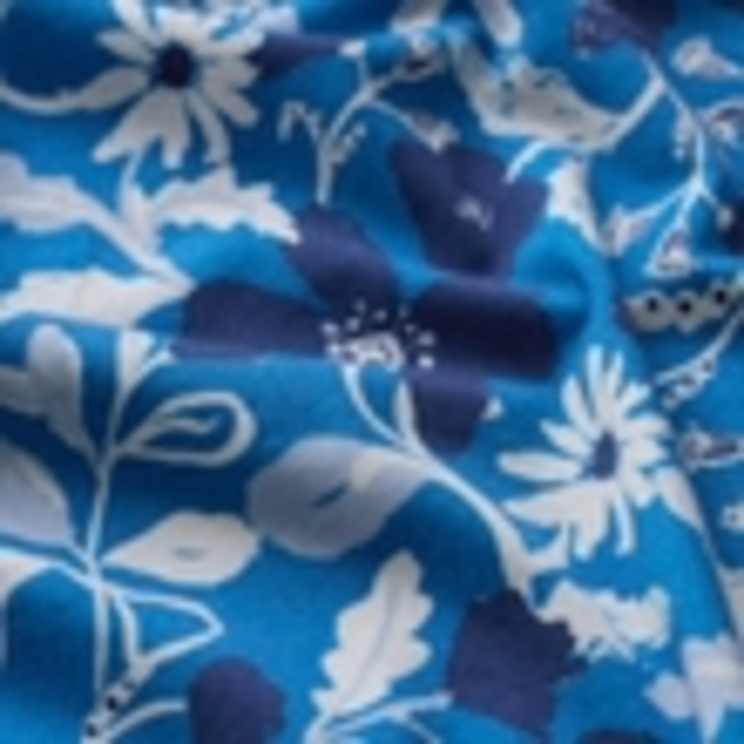 Cotton Rich Floral Knee Length A-Line Skirt 5 of 5