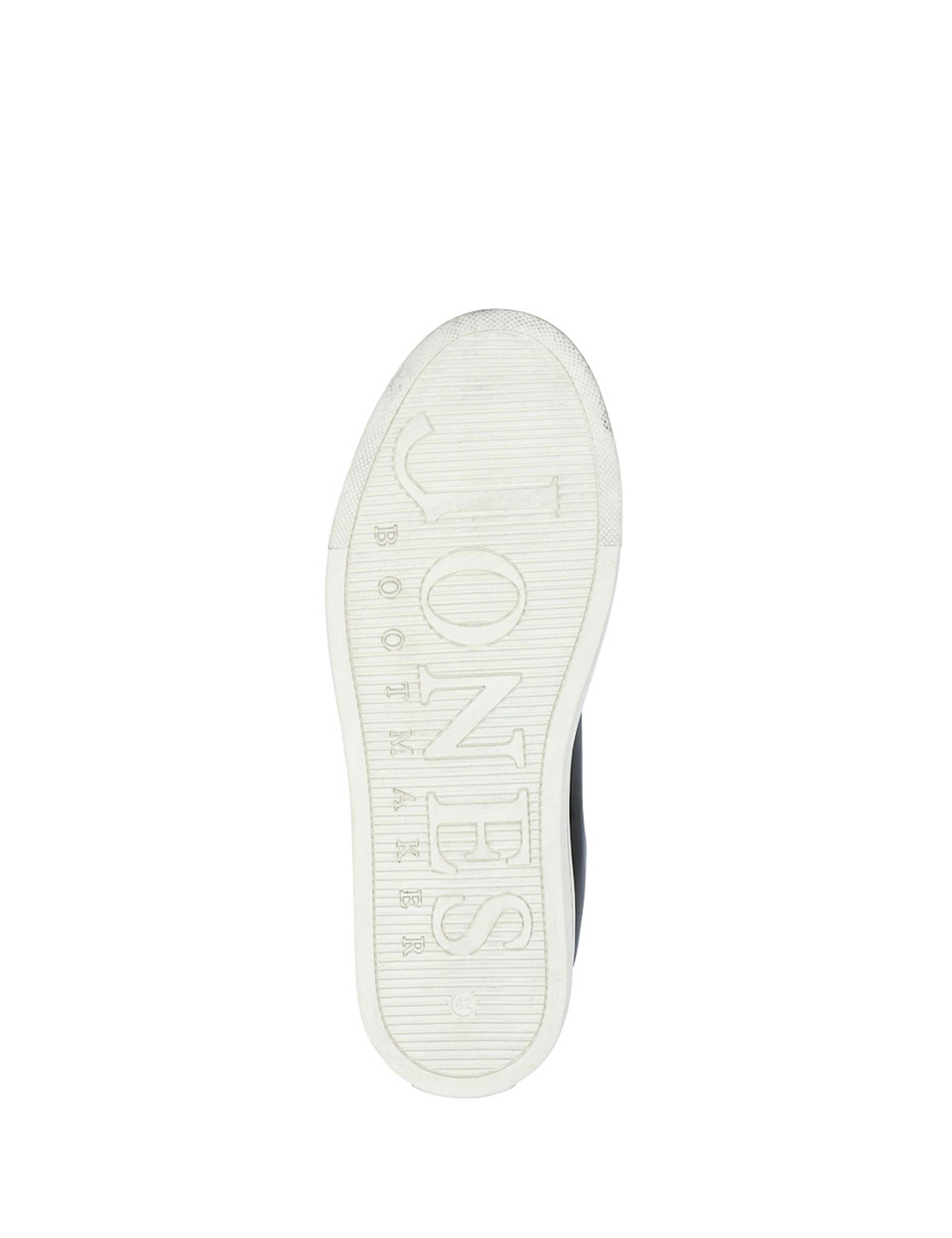 Wide Fit Leather Lace Up Trainers 6 of 6