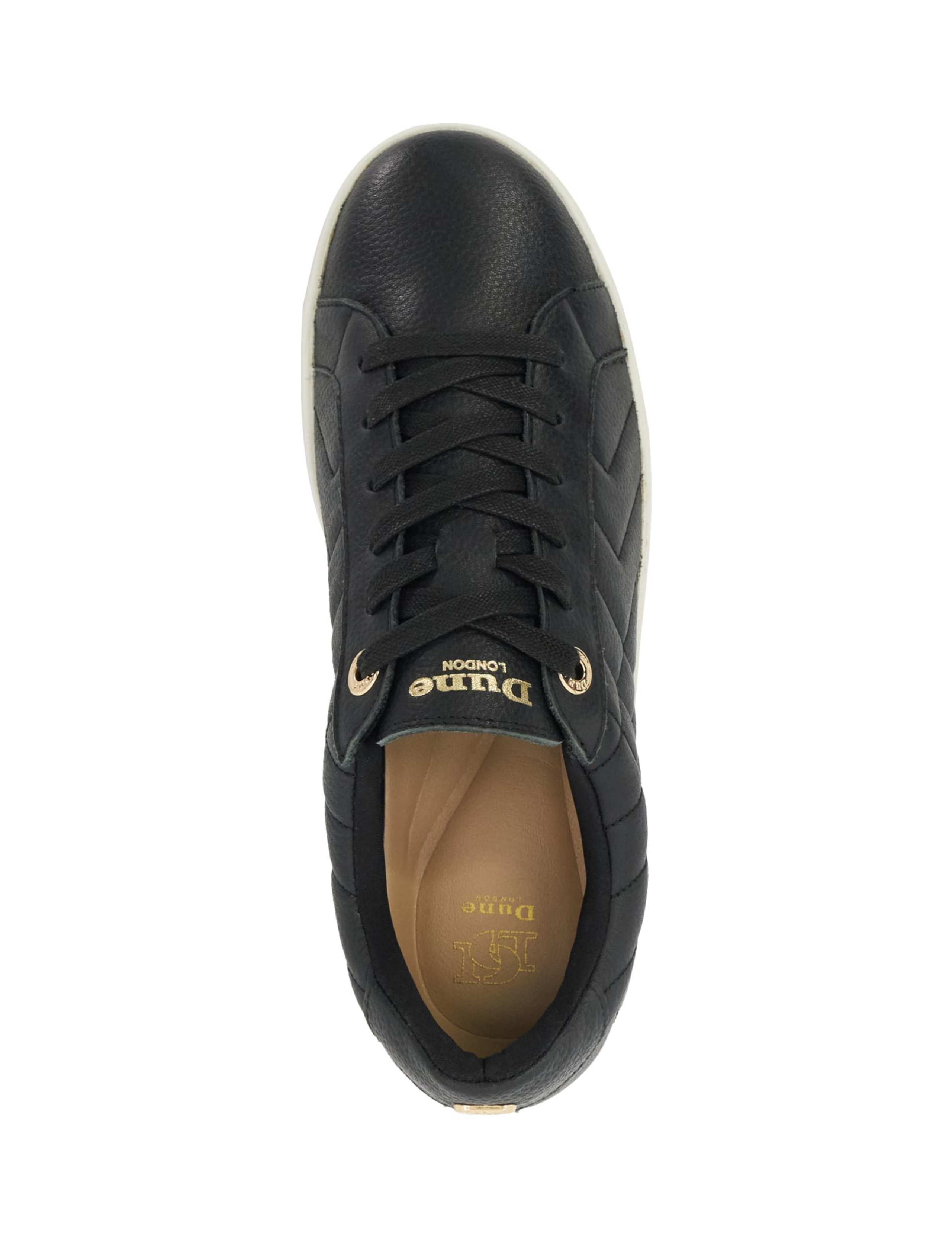 Leather Quilted Lace Up Trainers 2 of 5