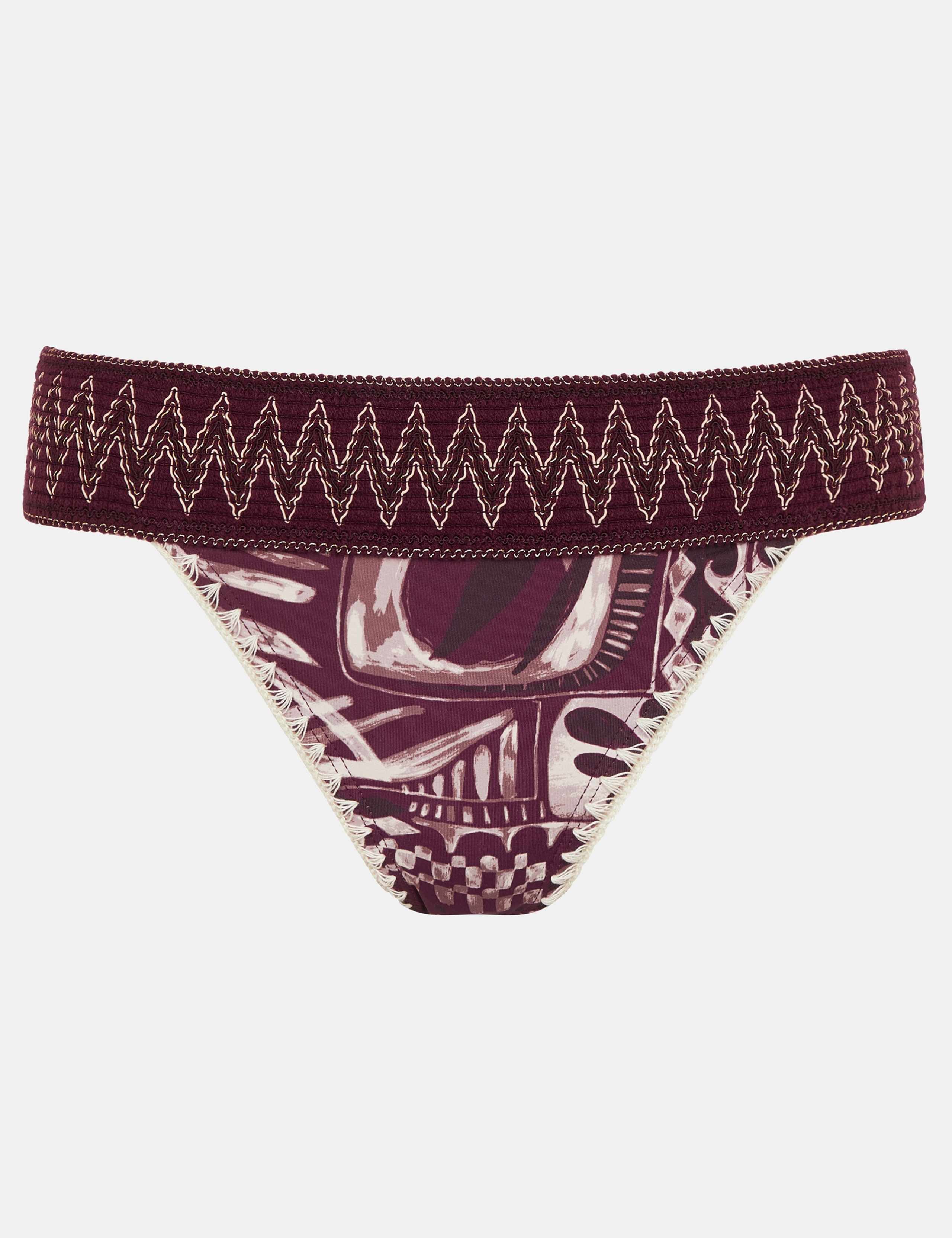 Abstract Print Bikini Bottoms 2 of 5