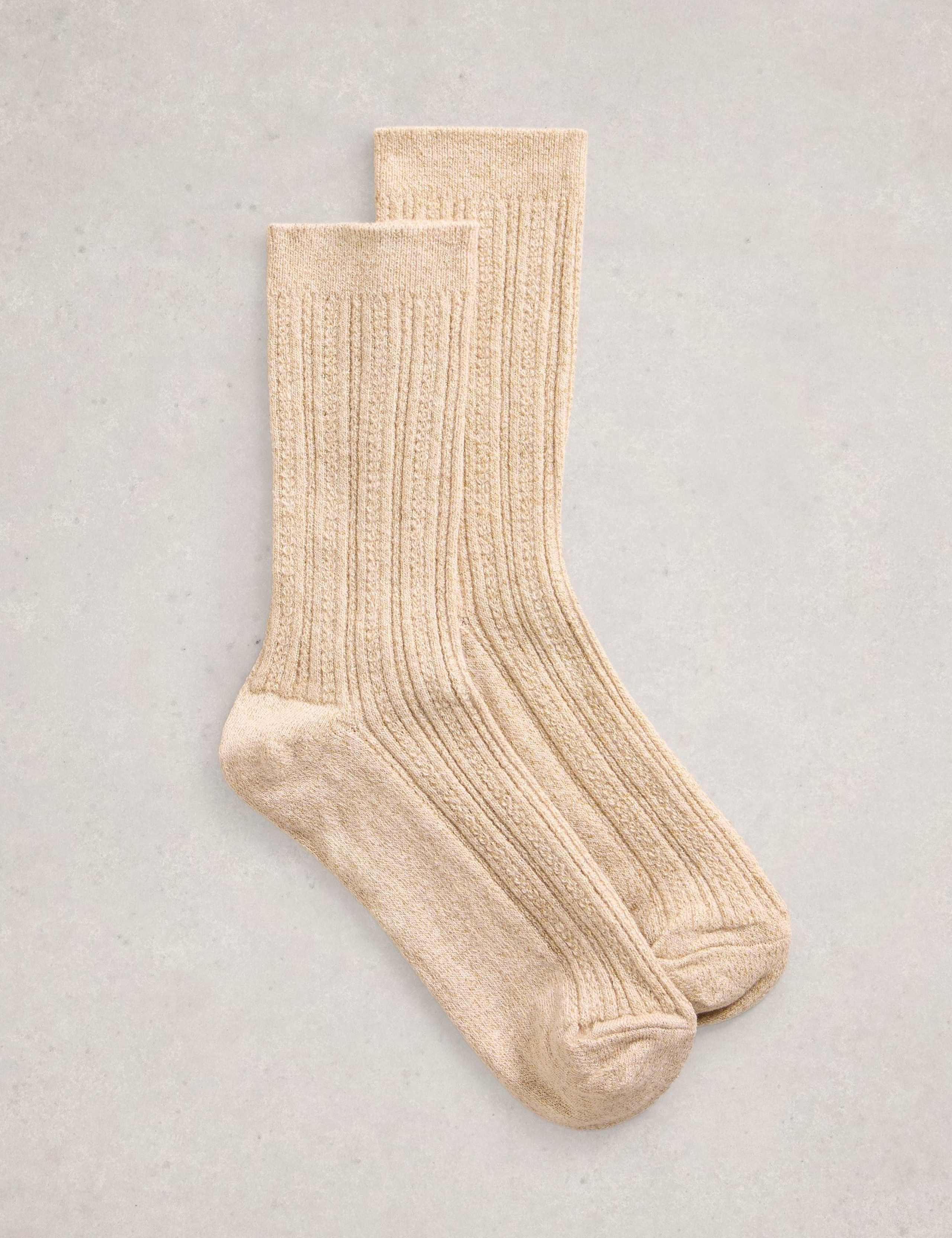 Cotton Rich Sparkle Socks 1 of 2