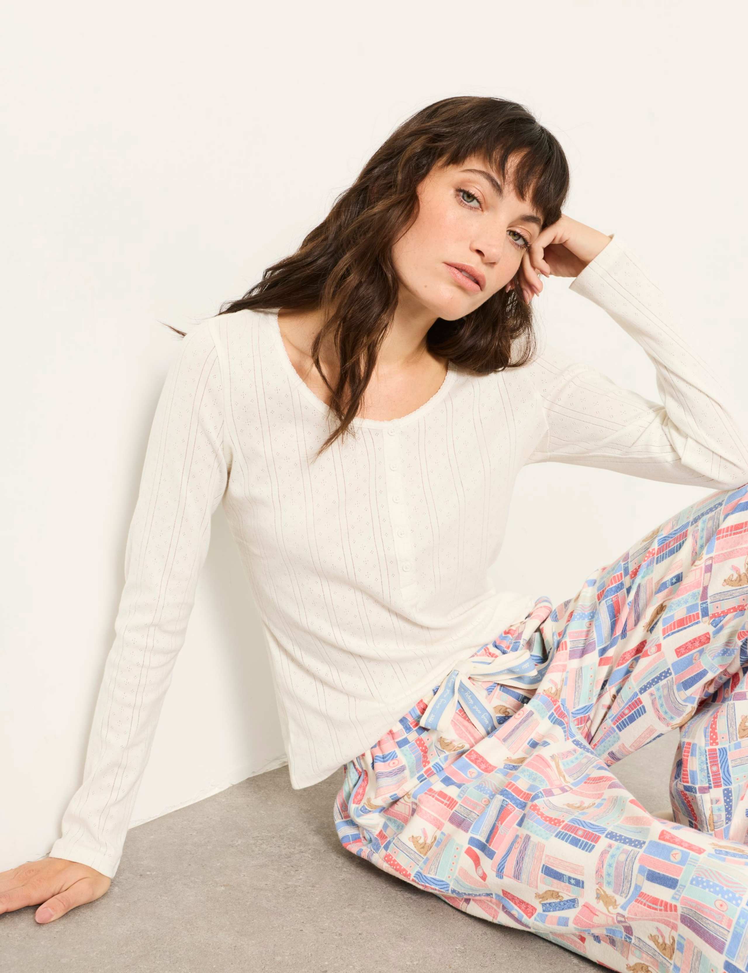 Pure Cotton Pyjama Top 3 of 6
