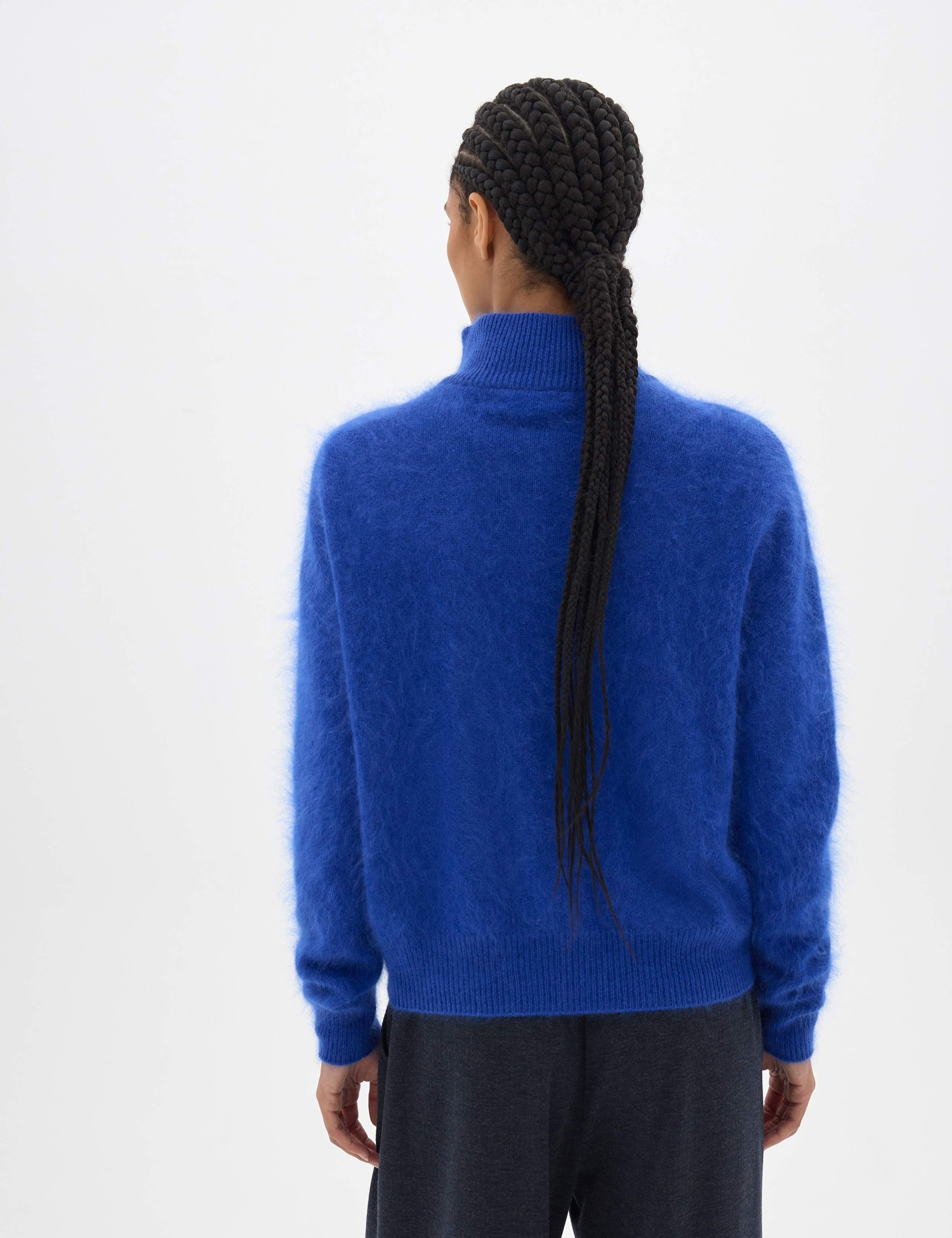 Pure Wool Brushed Collared Jumper 3 of 6
