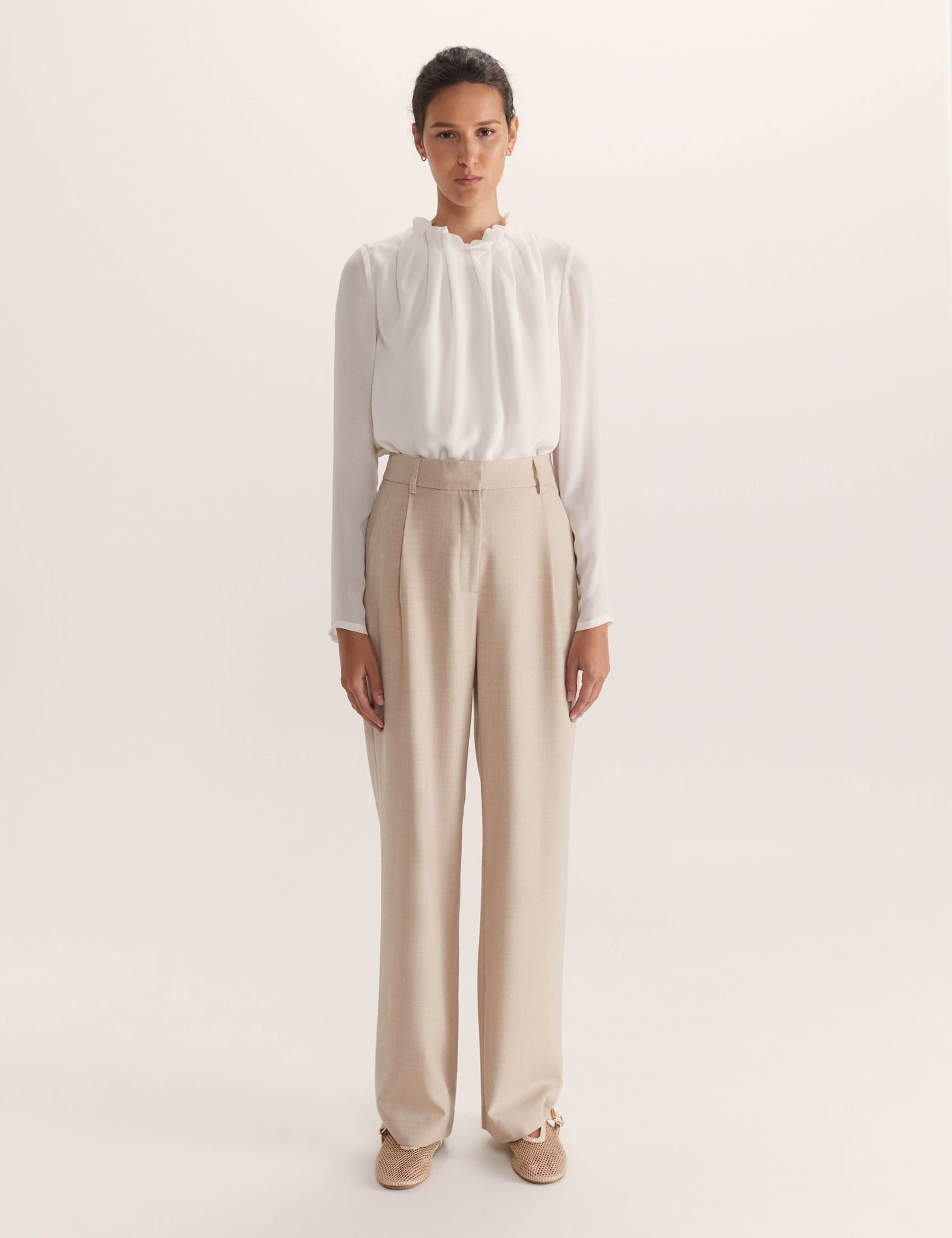 High Neck Blouse 1 of 4