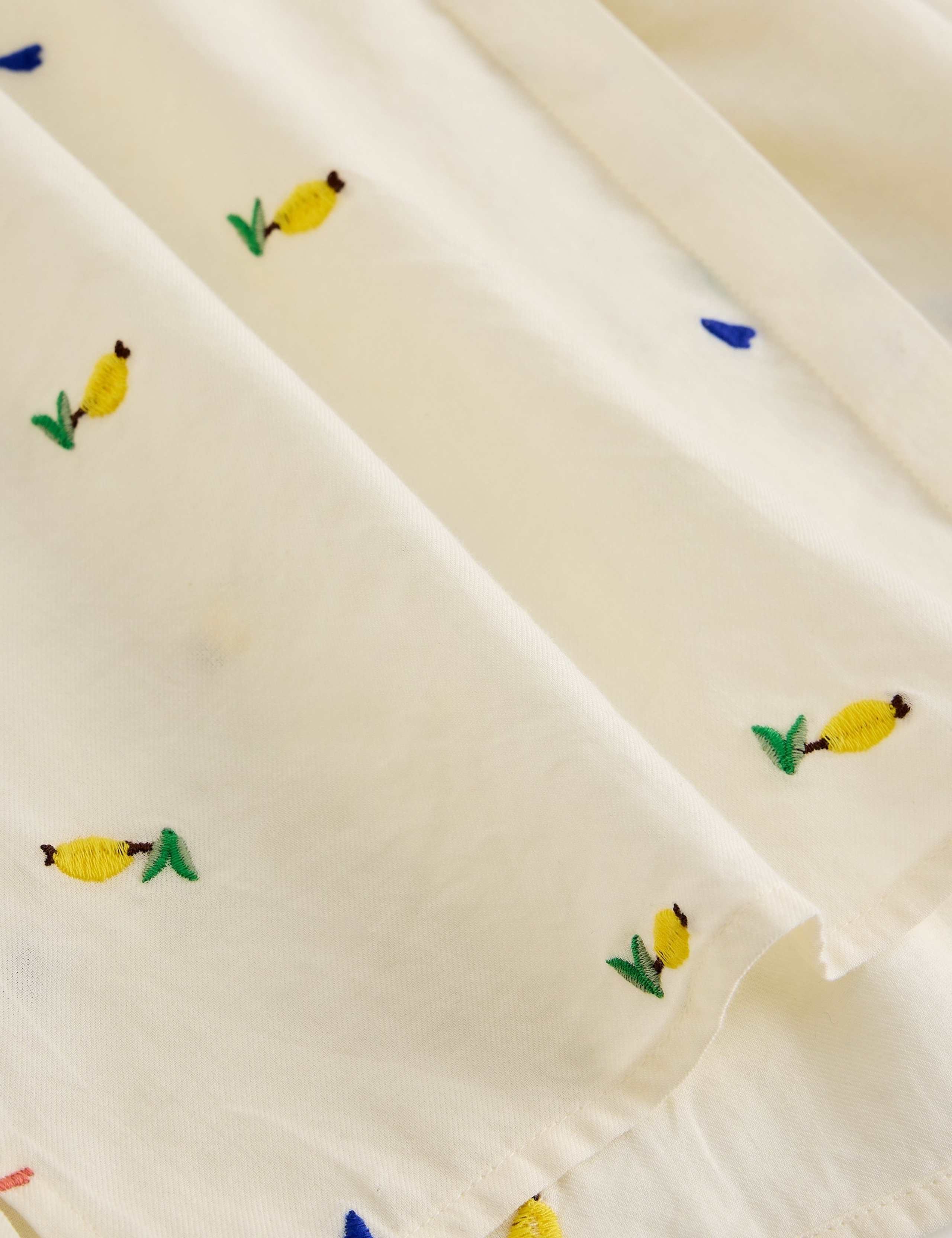 Pure Cotton Embroidered Top 5 of 6