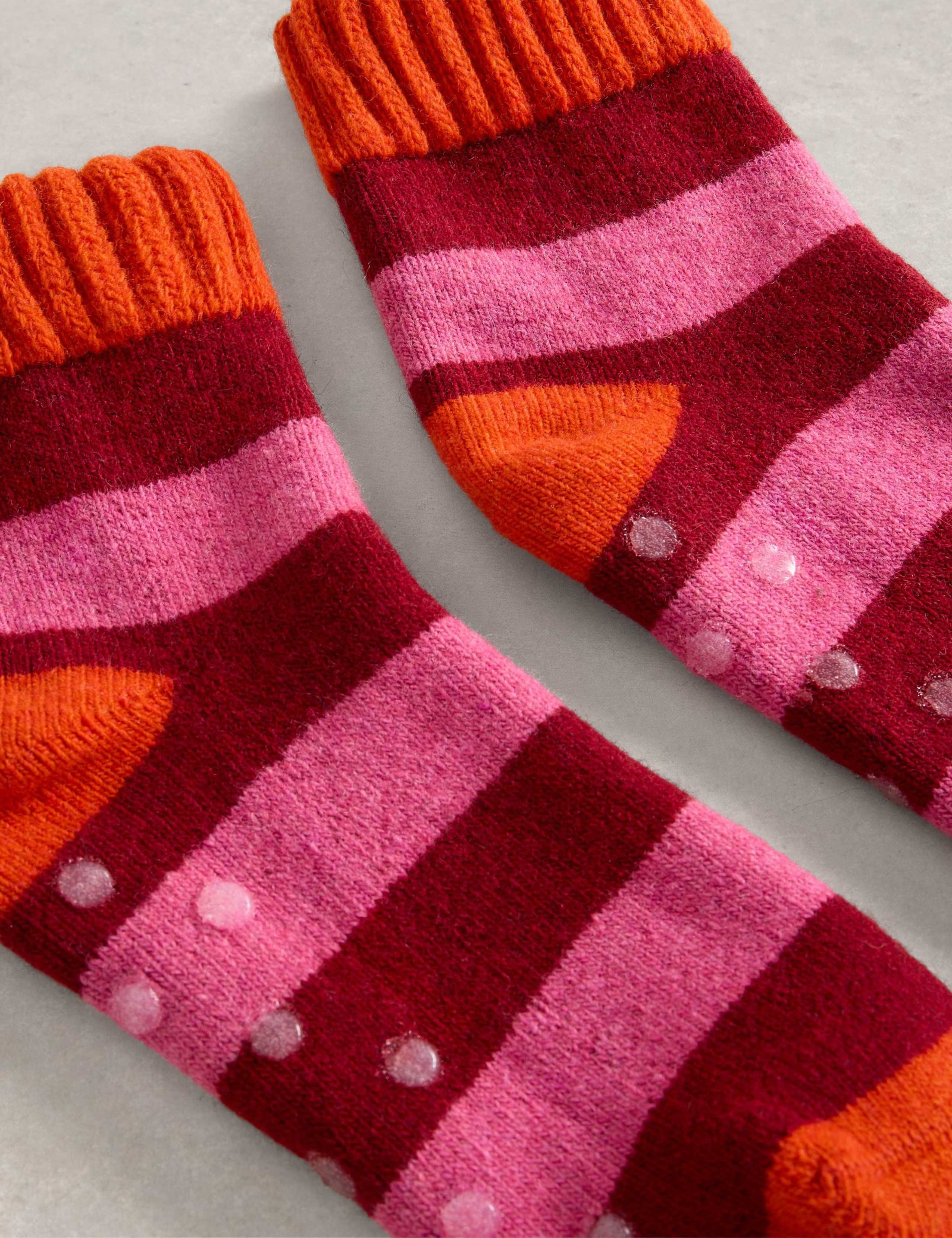 Wool Rich Striped Socks 2 of 2