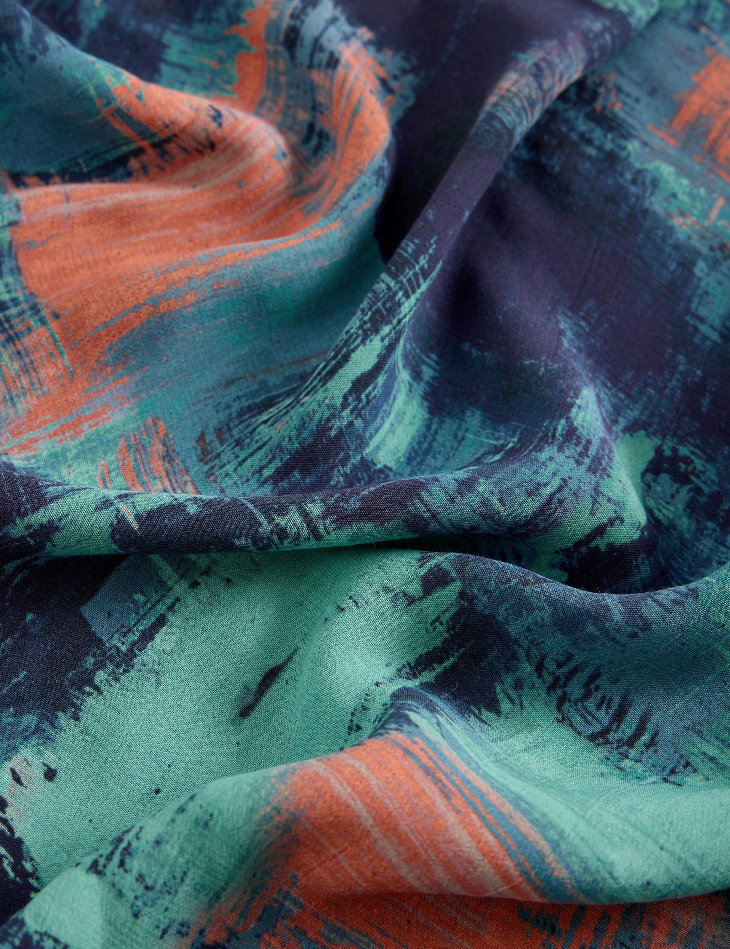 Printed Bias Cut Maxi Skirt 4 of 6