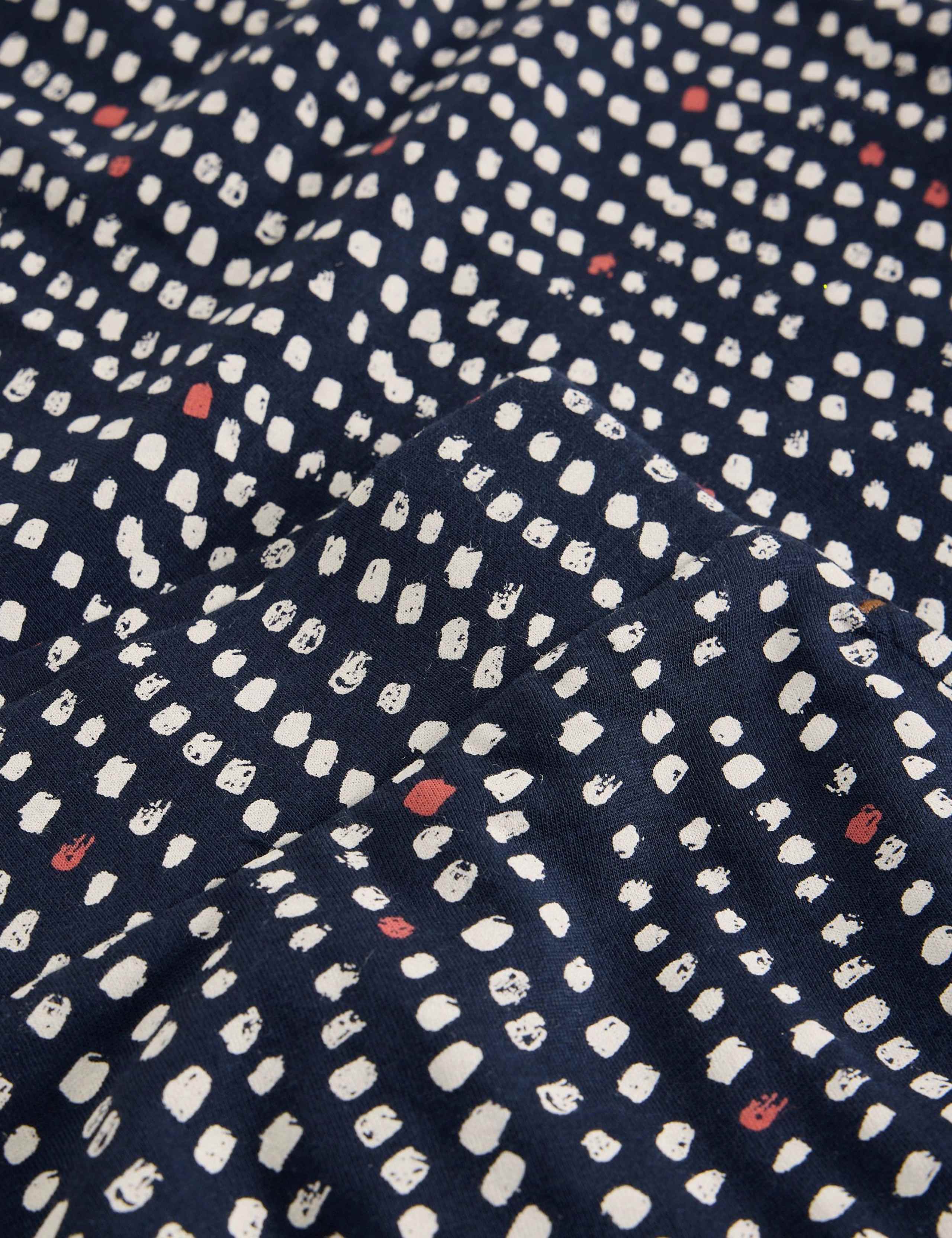 Cotton Modal Jersey Printed Maxi Skirt 6 of 6