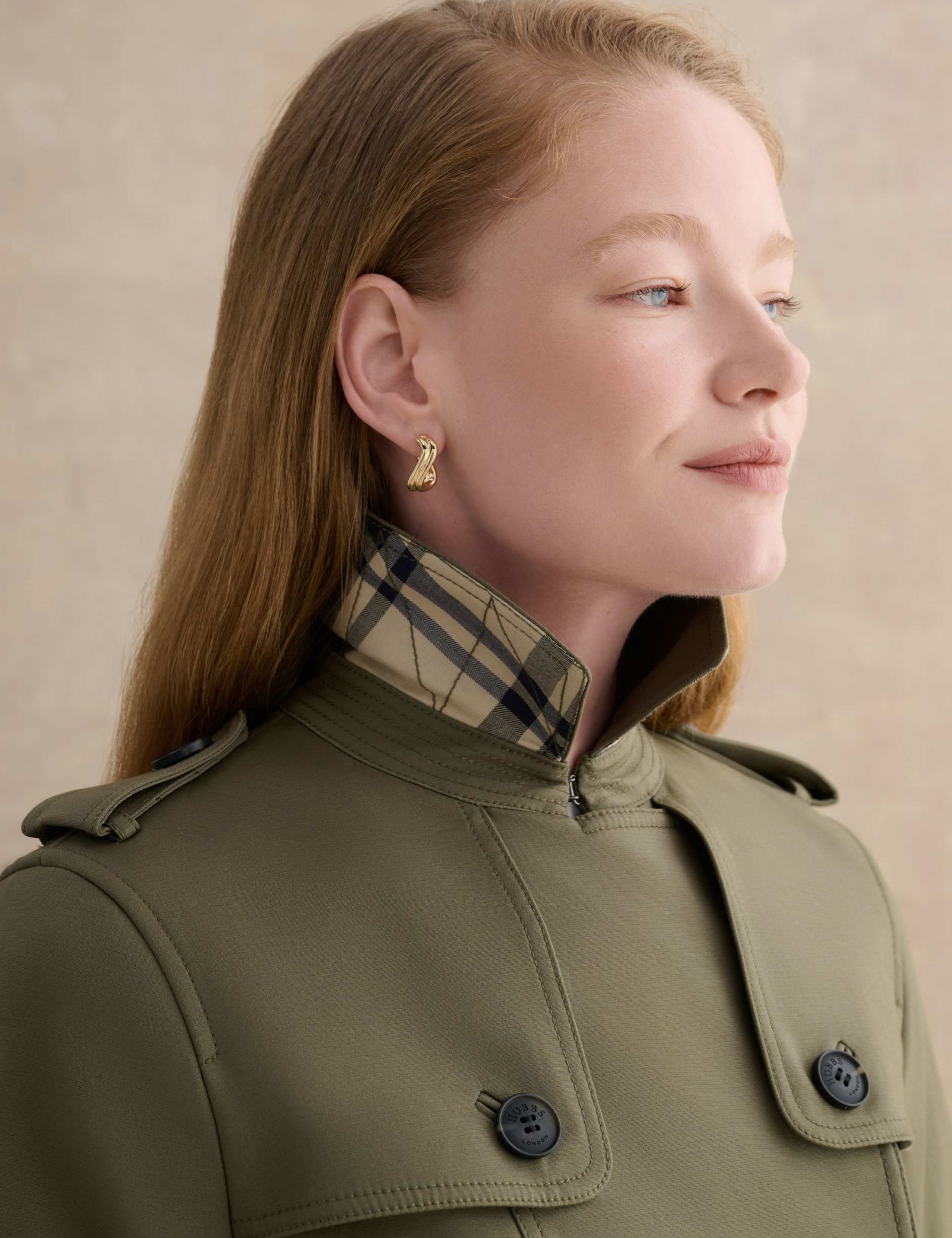 Cotton Rich Belted Longline Trench Coat 4 of 7