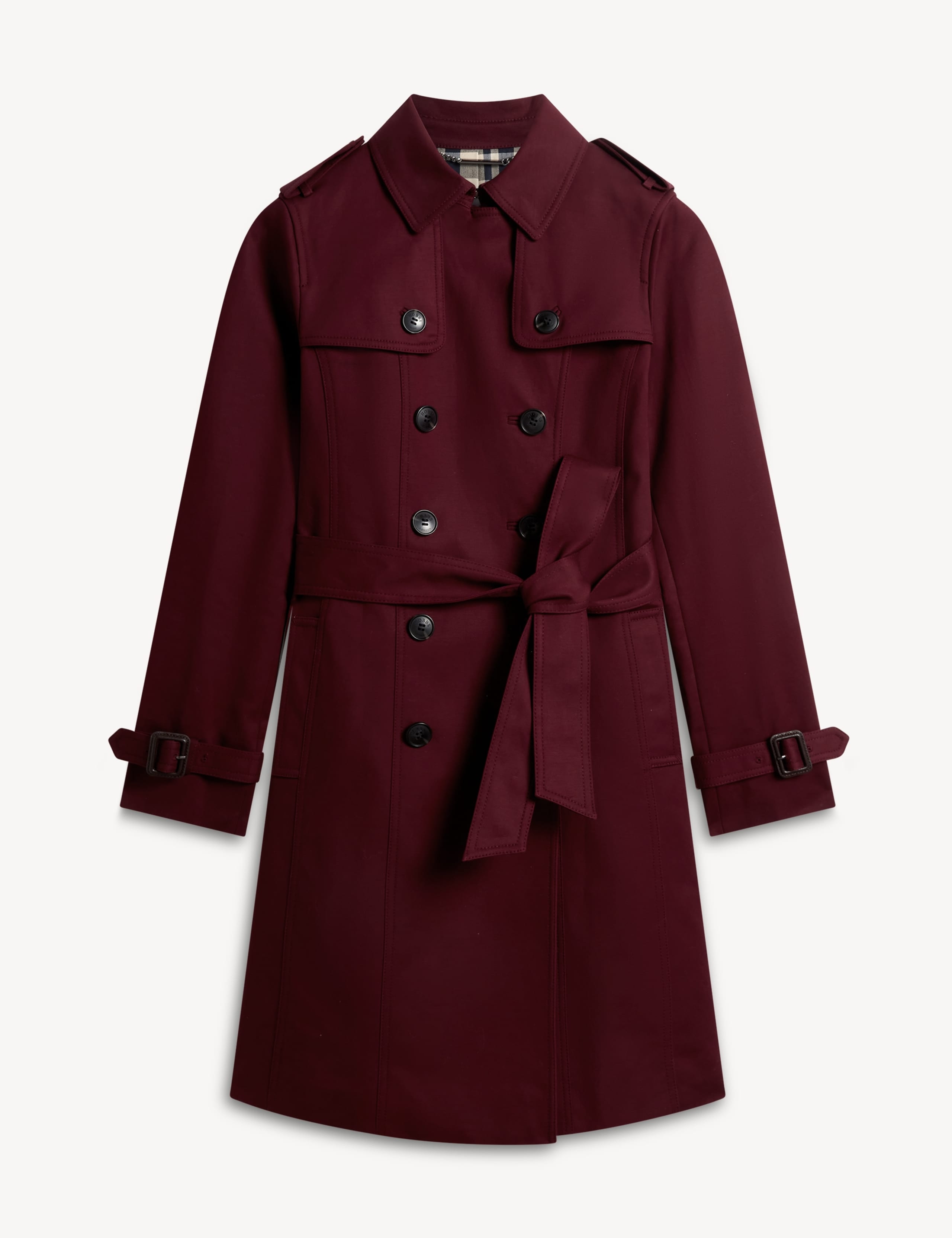 Cotton Rich Belted Longline Trench Coat 2 of 7