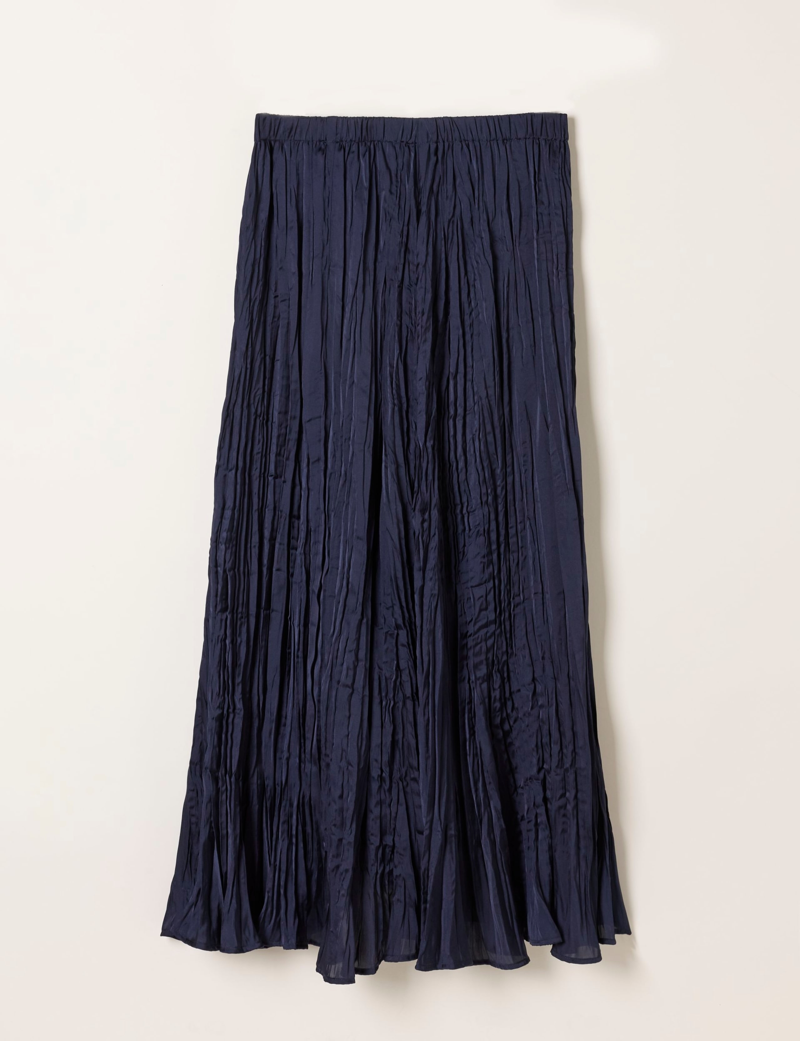 Textured Pleated Midi Skirt 2 of 6