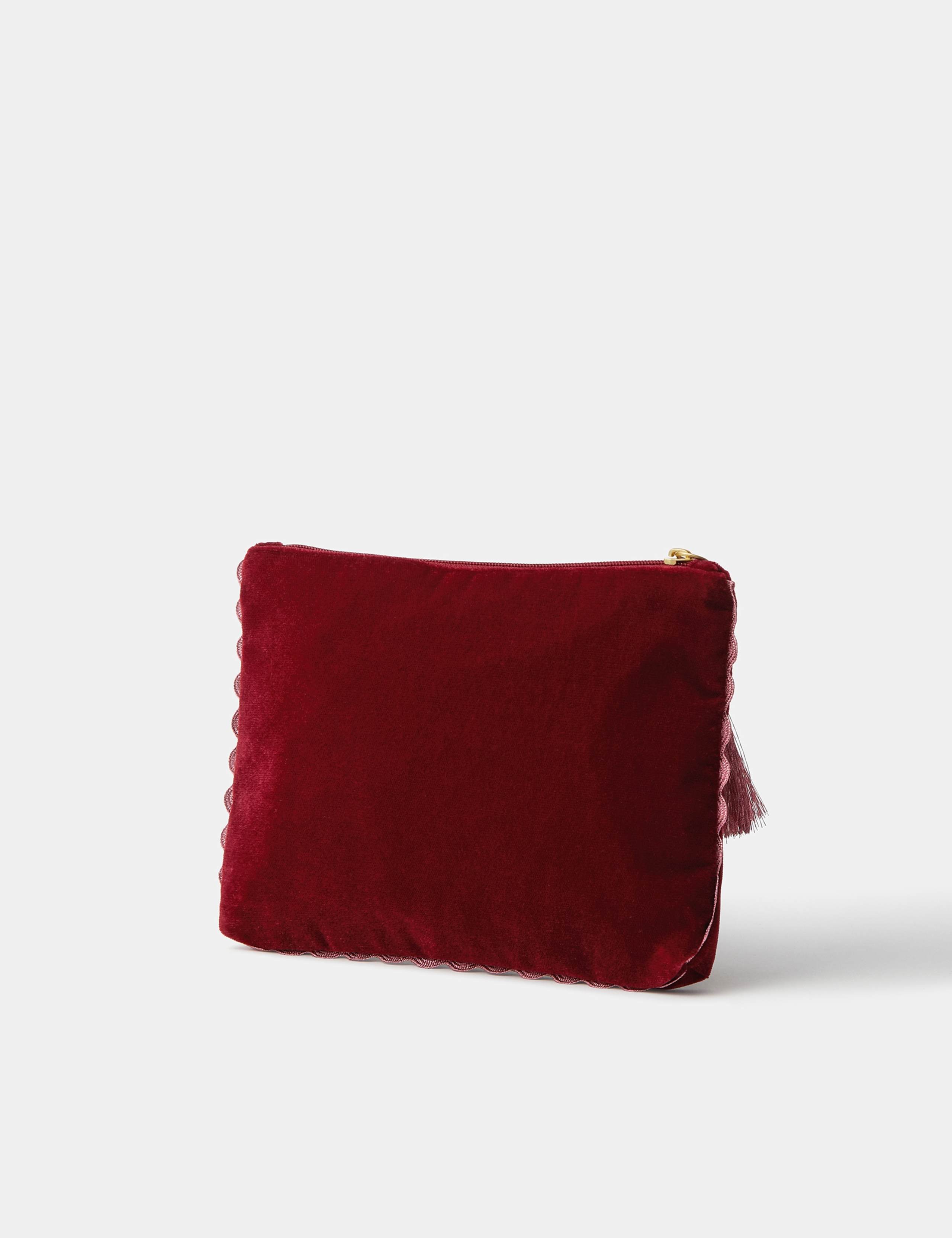 Sausage Dog Embellished Velvet Pouch 2 of 4