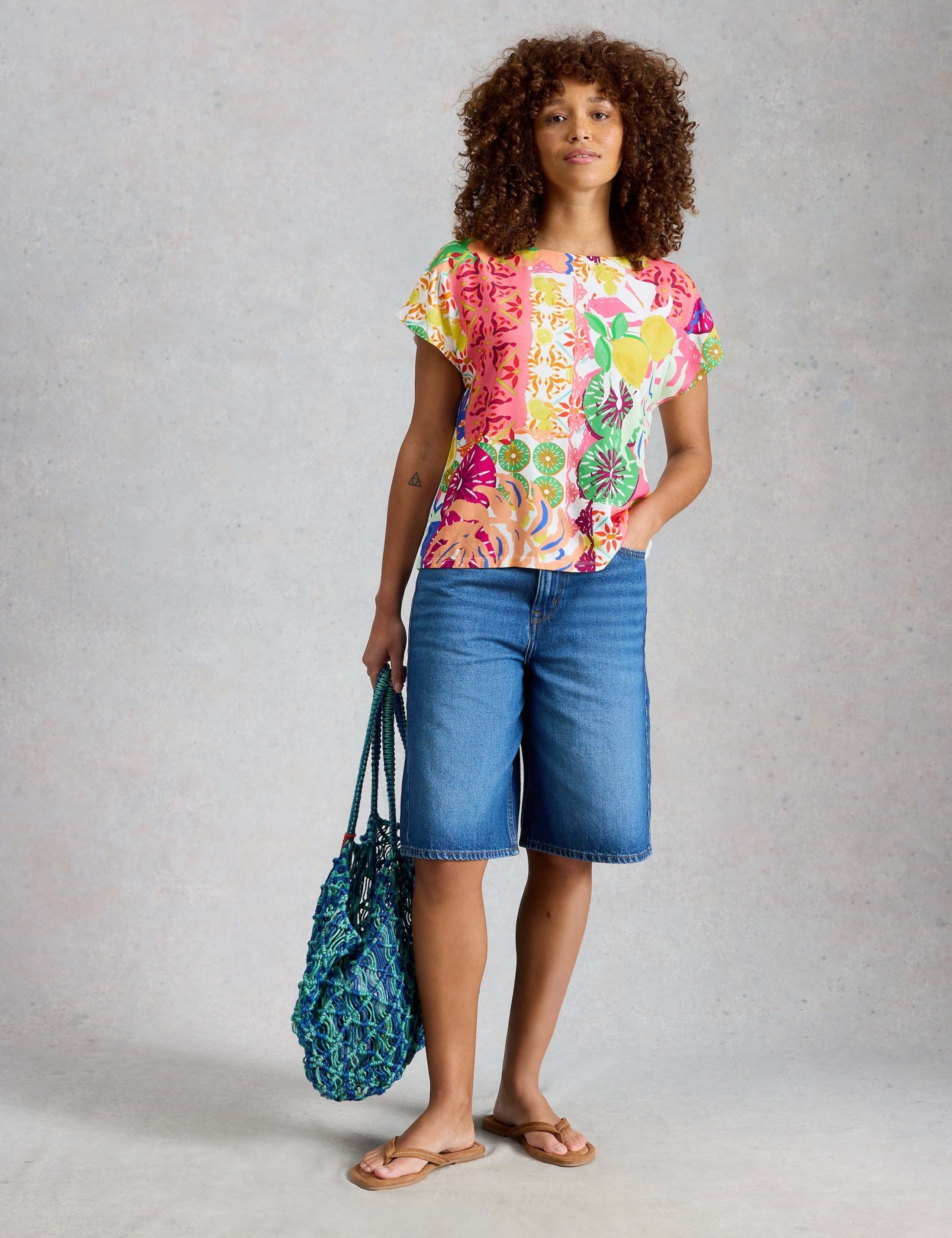 Pure Cotton Printed T-Shirt 3 of 6