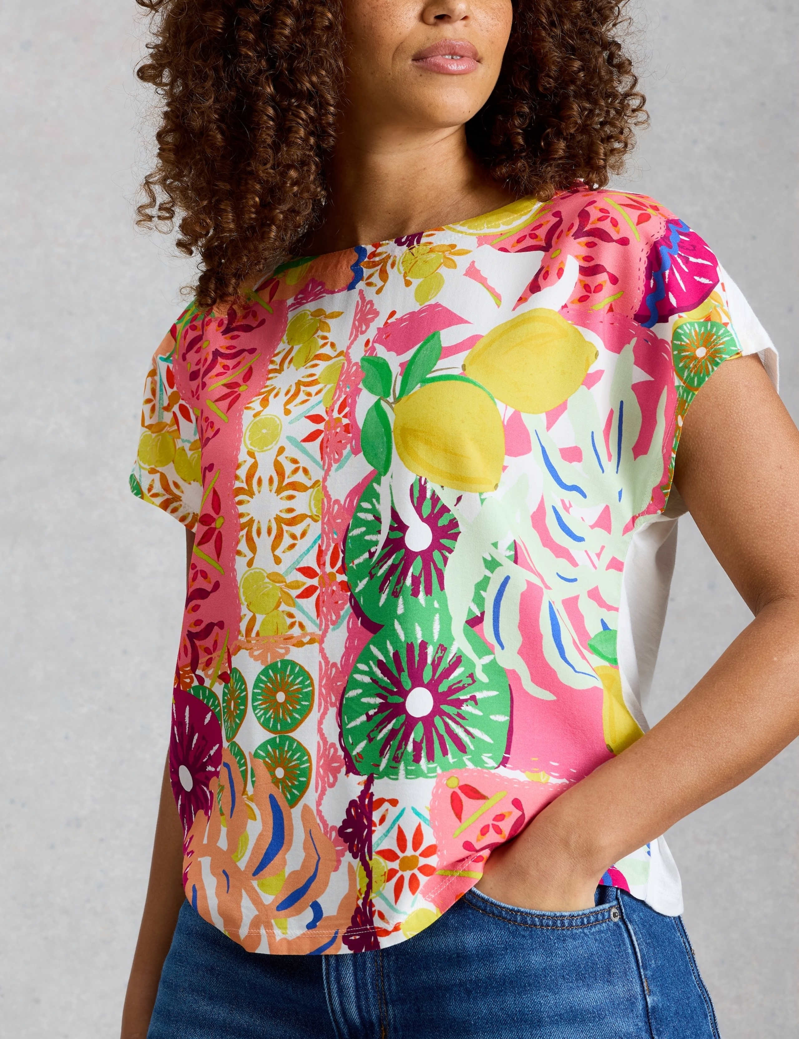 Pure Cotton Printed T-Shirt 5 of 6